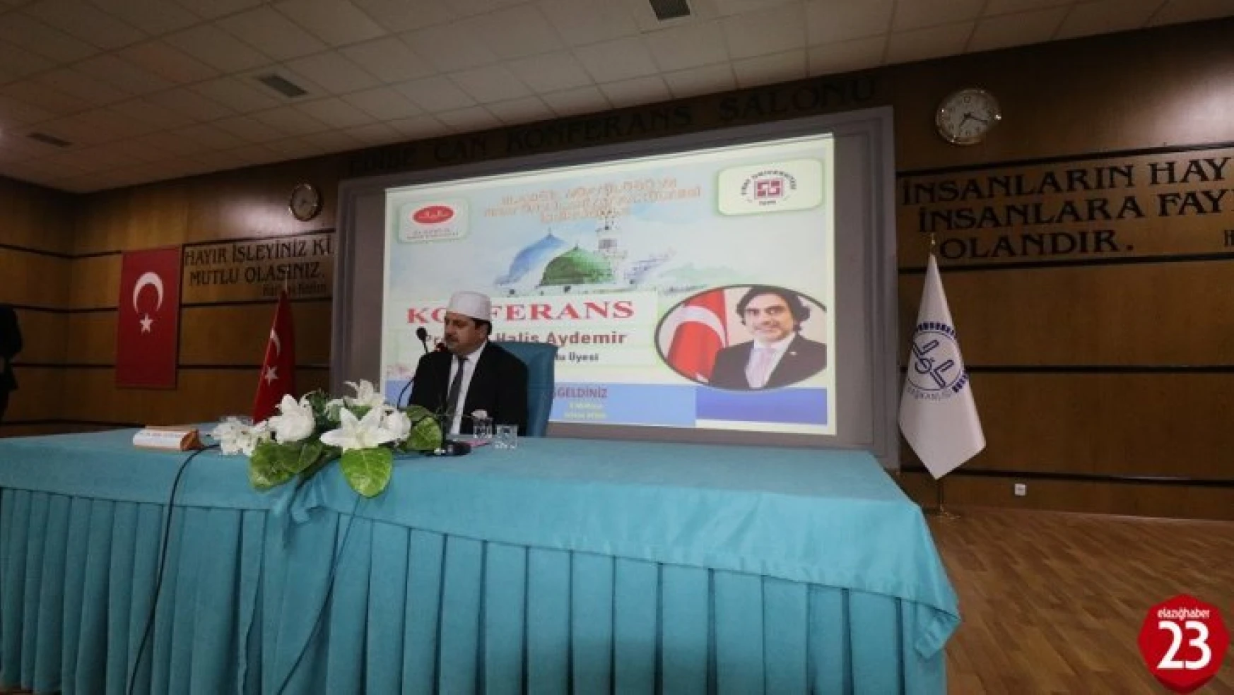 Elazığ'da 'Nebevi Davet' konulu konferans