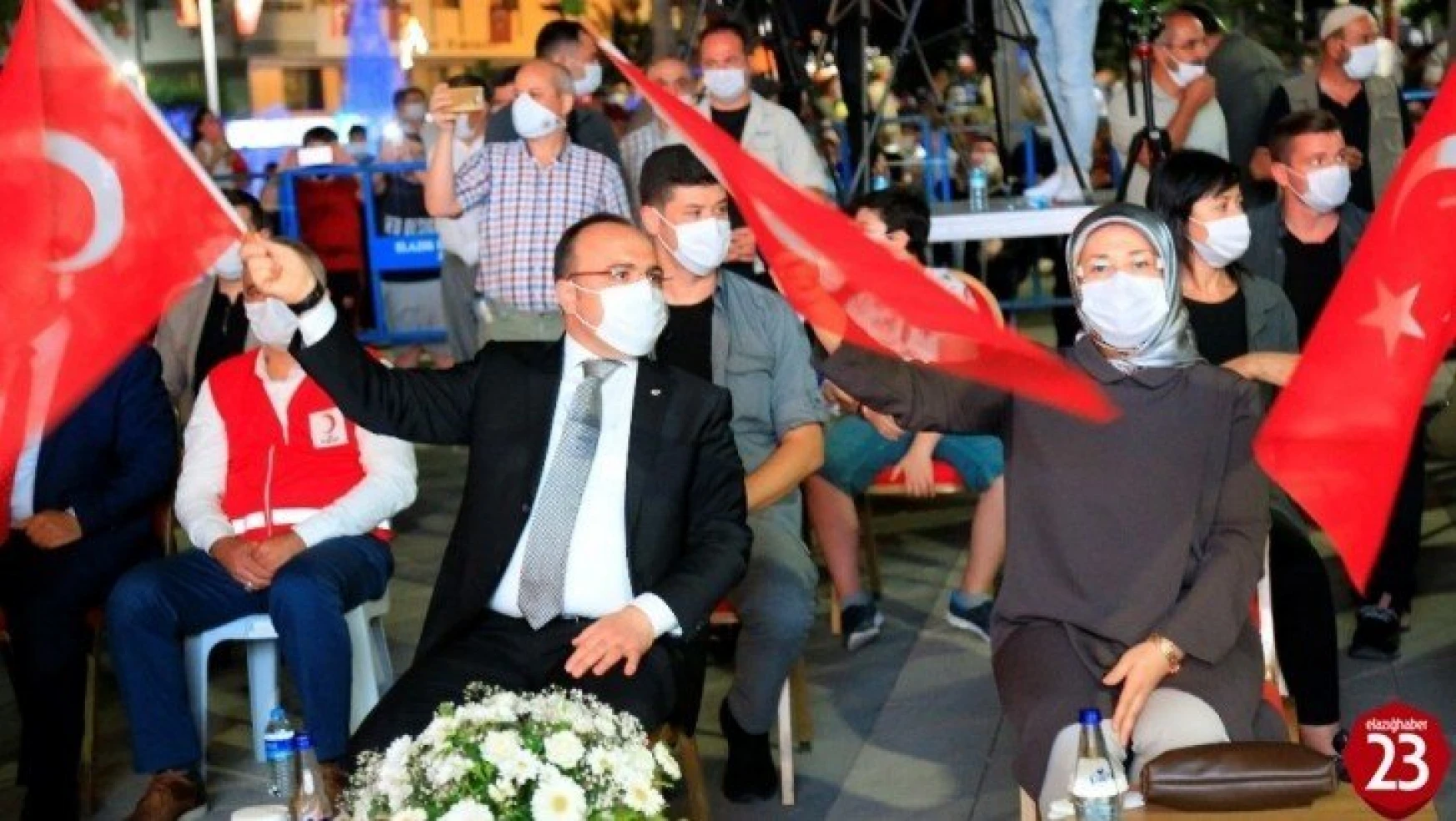 Elazığ'da 15 Temmuz Demokrasi ve Milli Birlik Günü