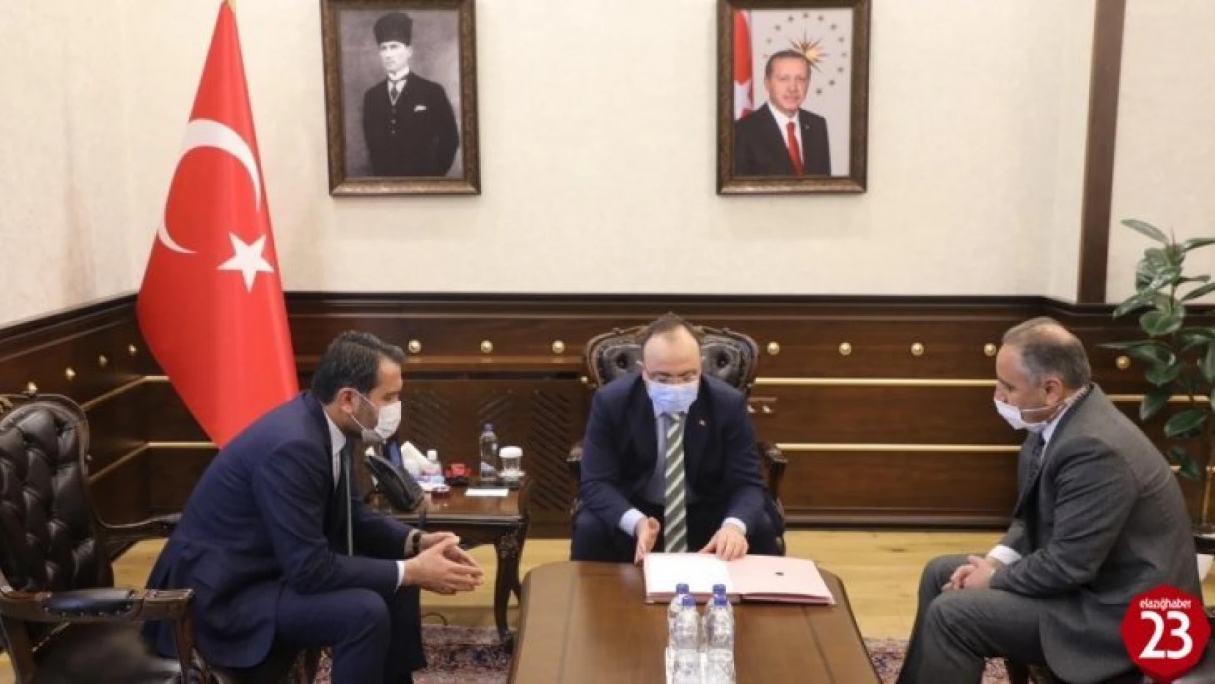 Elazığ'da 16 derslikli okul için protokol imzalandı
