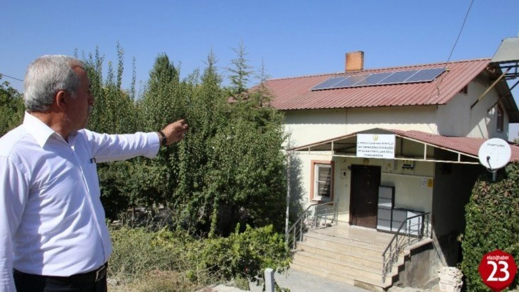 Elazığ'da 2 köyde çatılara kuruldu, artık kendi elektriklerini üretecekler