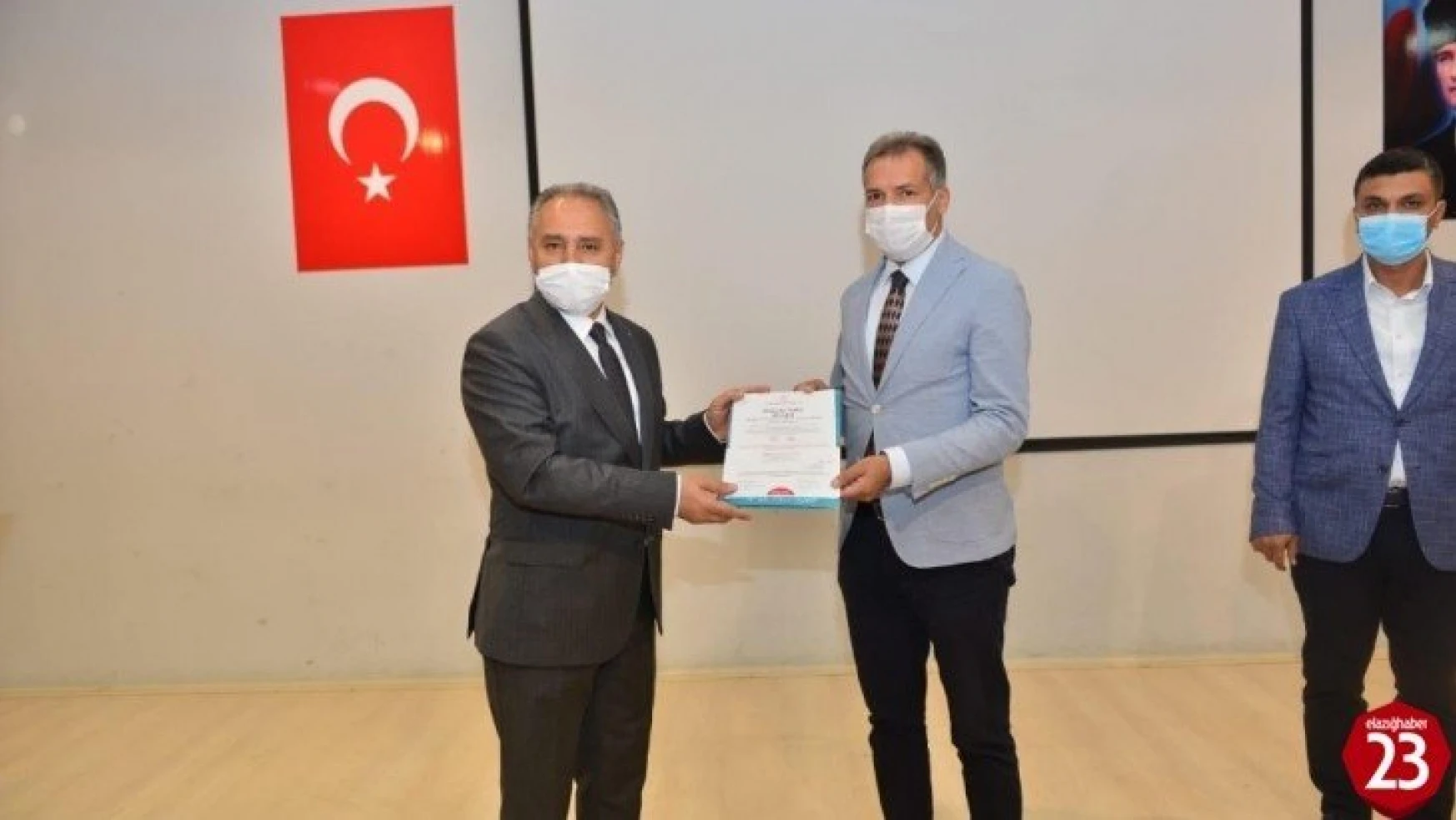 Elazığ'da 44 okula 'Okulum Temiz' belgesi verildi