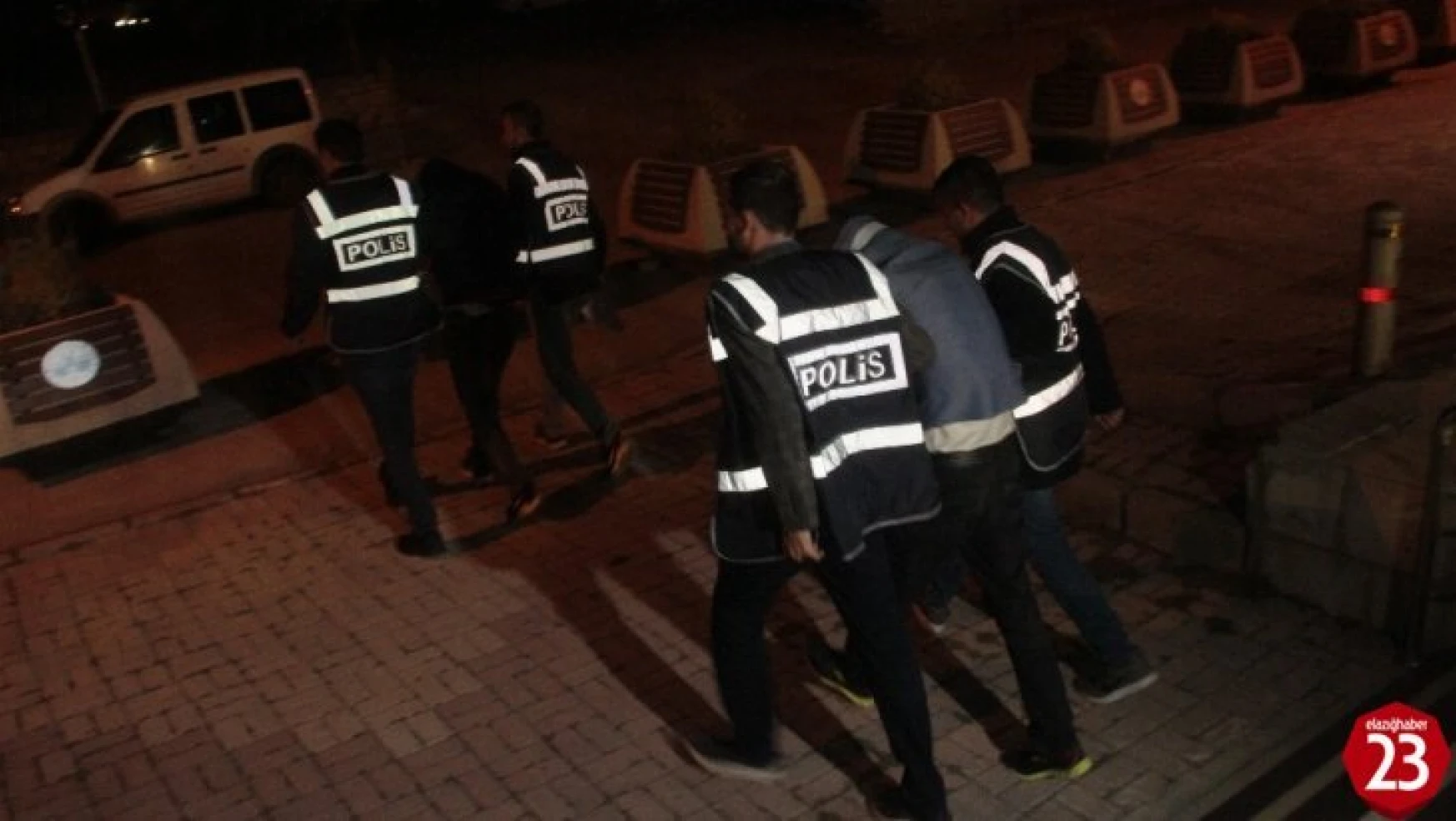 Elazığ'da 5 Ayrı Hırsızlığa Karışan 3 Şüpheli Tutuklandı