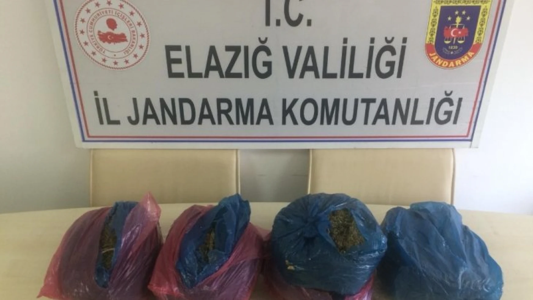 Elazığ'da 6 Kilo 650 Gram Uyuşturucu Ele Geçirildi