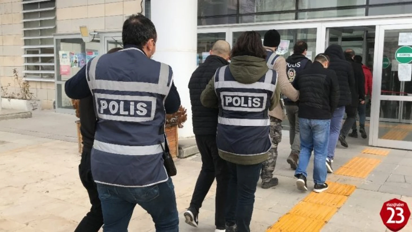 Elazığ'da 69 suç kaydı olan 4 hırsızlık şüphelisi yakalandı