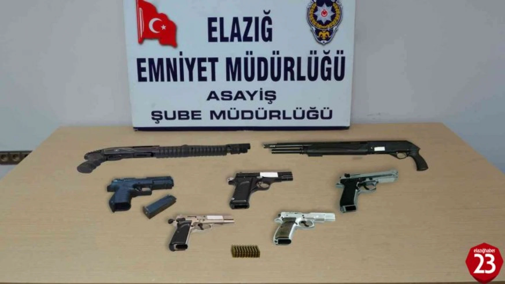Elazığ'da asayiş ve şok uygulamaları: 19 kişi tutuklandı
