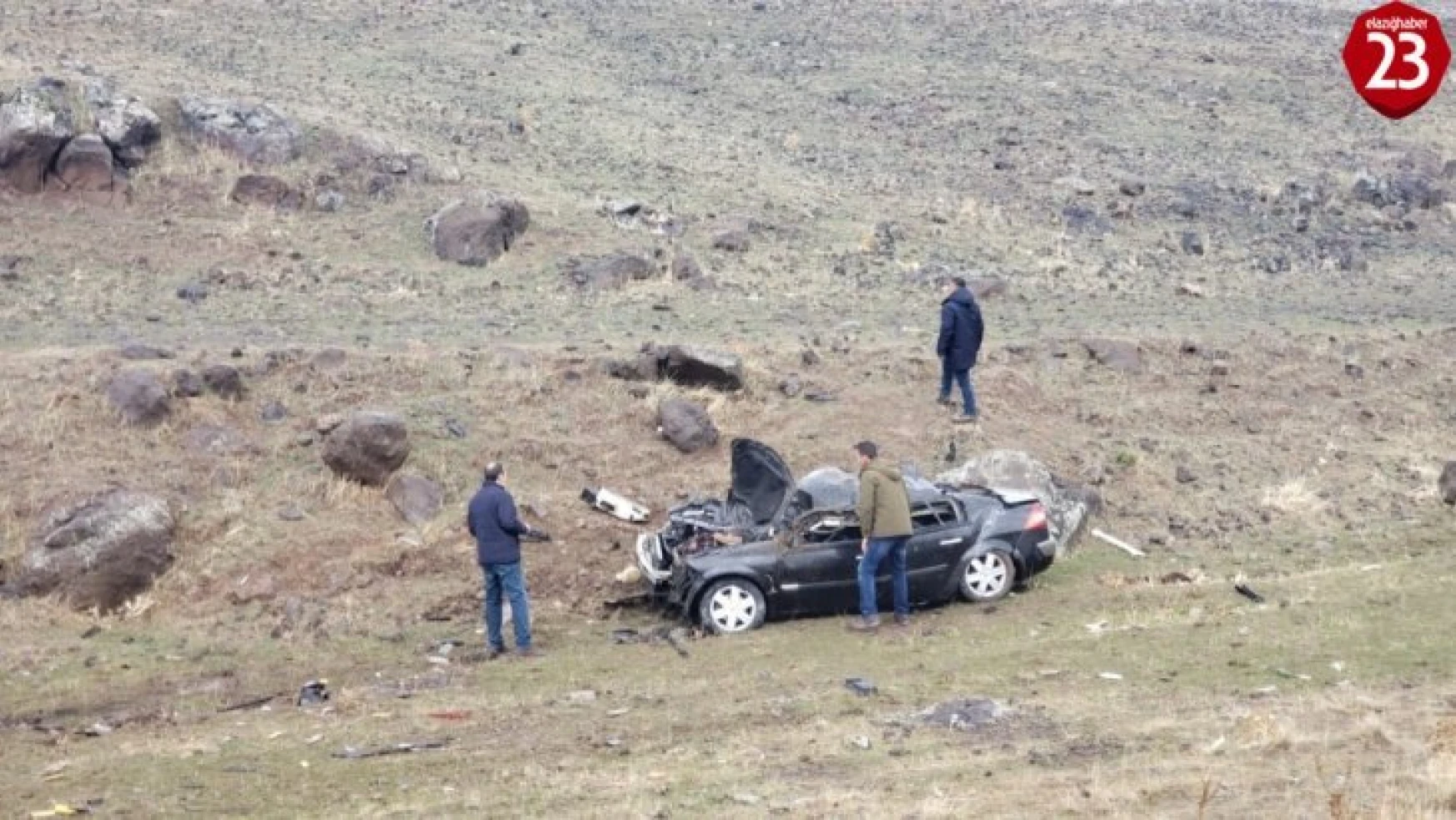Elazığ'da astsubay kazada hayatını kaybetti