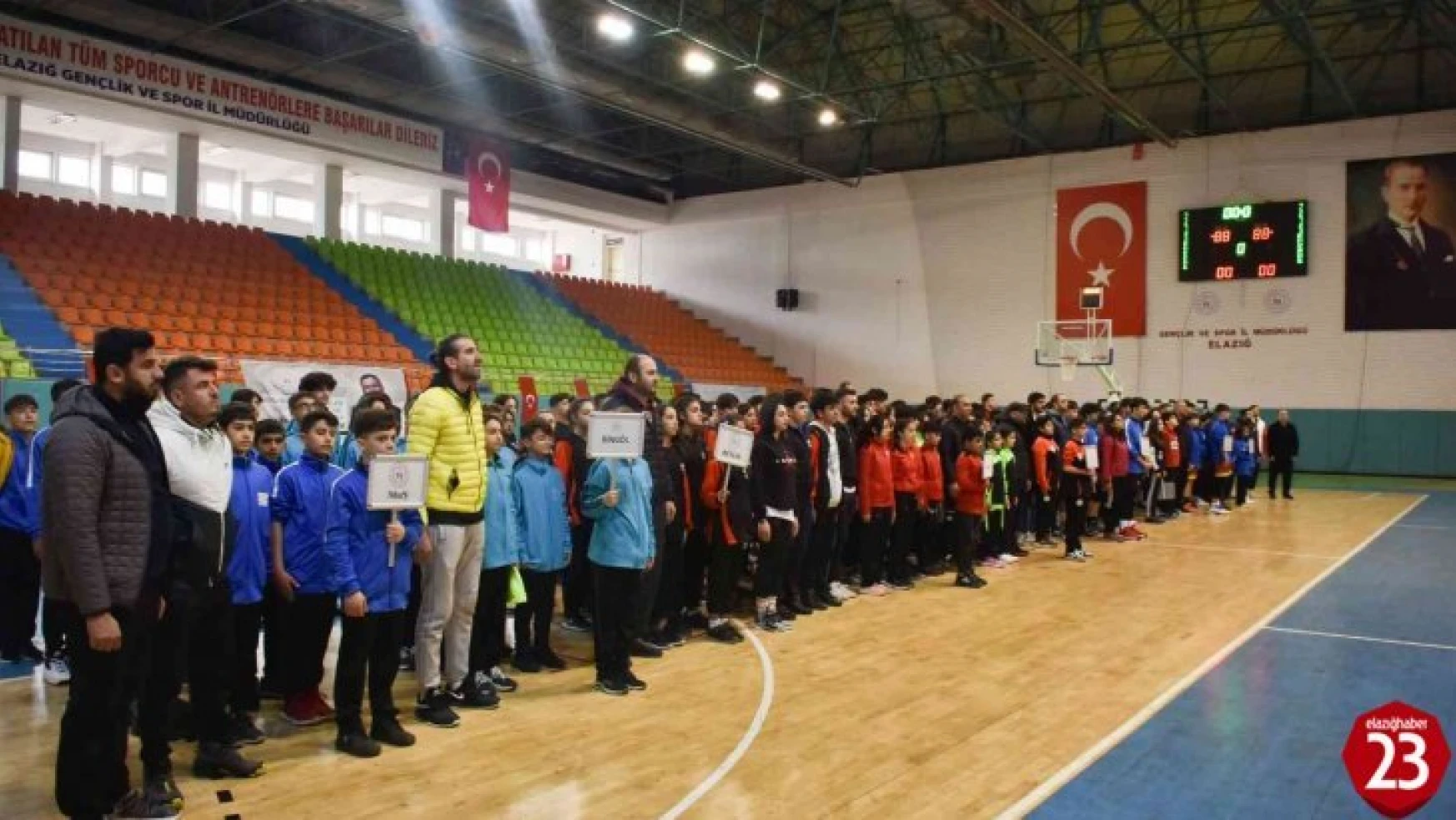 Elazığ'da basketbol müsabakaları sona erdi