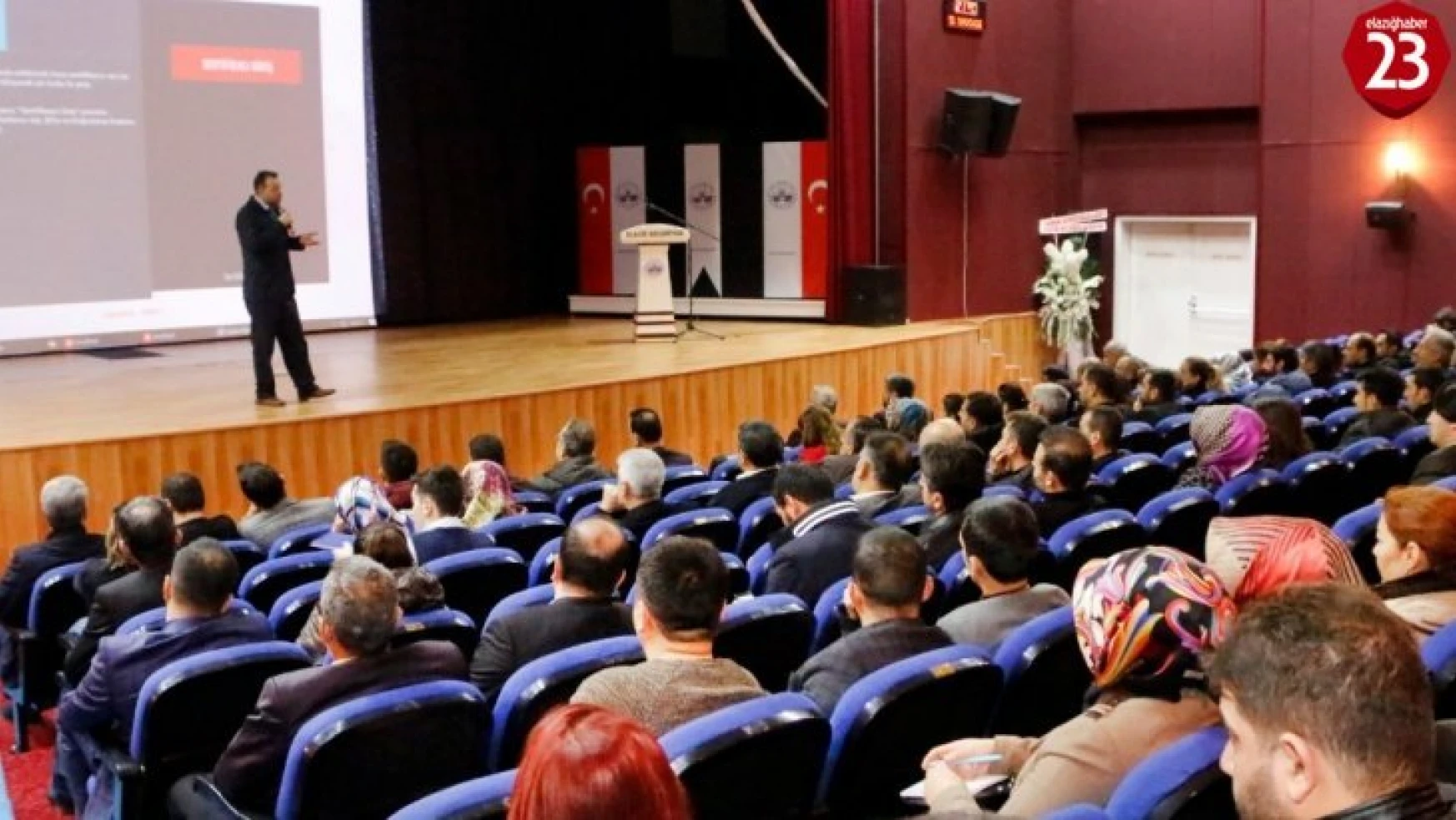 Elazığ'da belediye personeline EBYS eğitimi