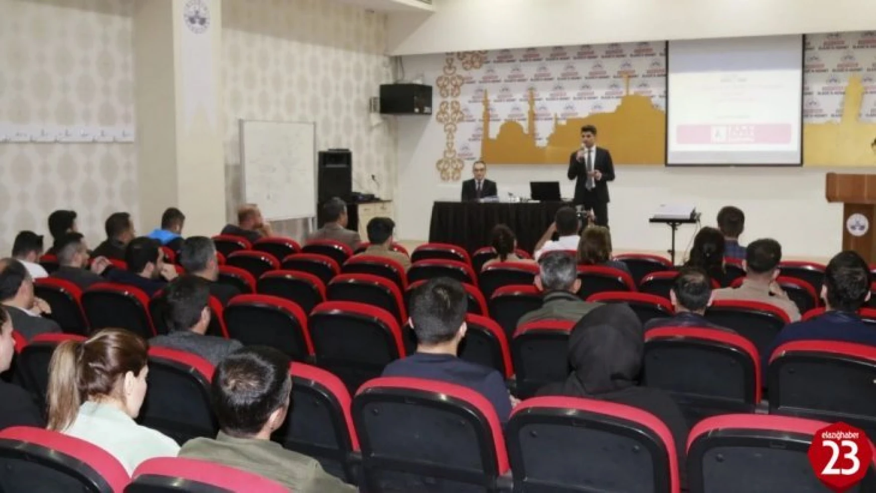 Elazığ'da belediye personeline Kamu İhale Kanunu eğitimi verildi