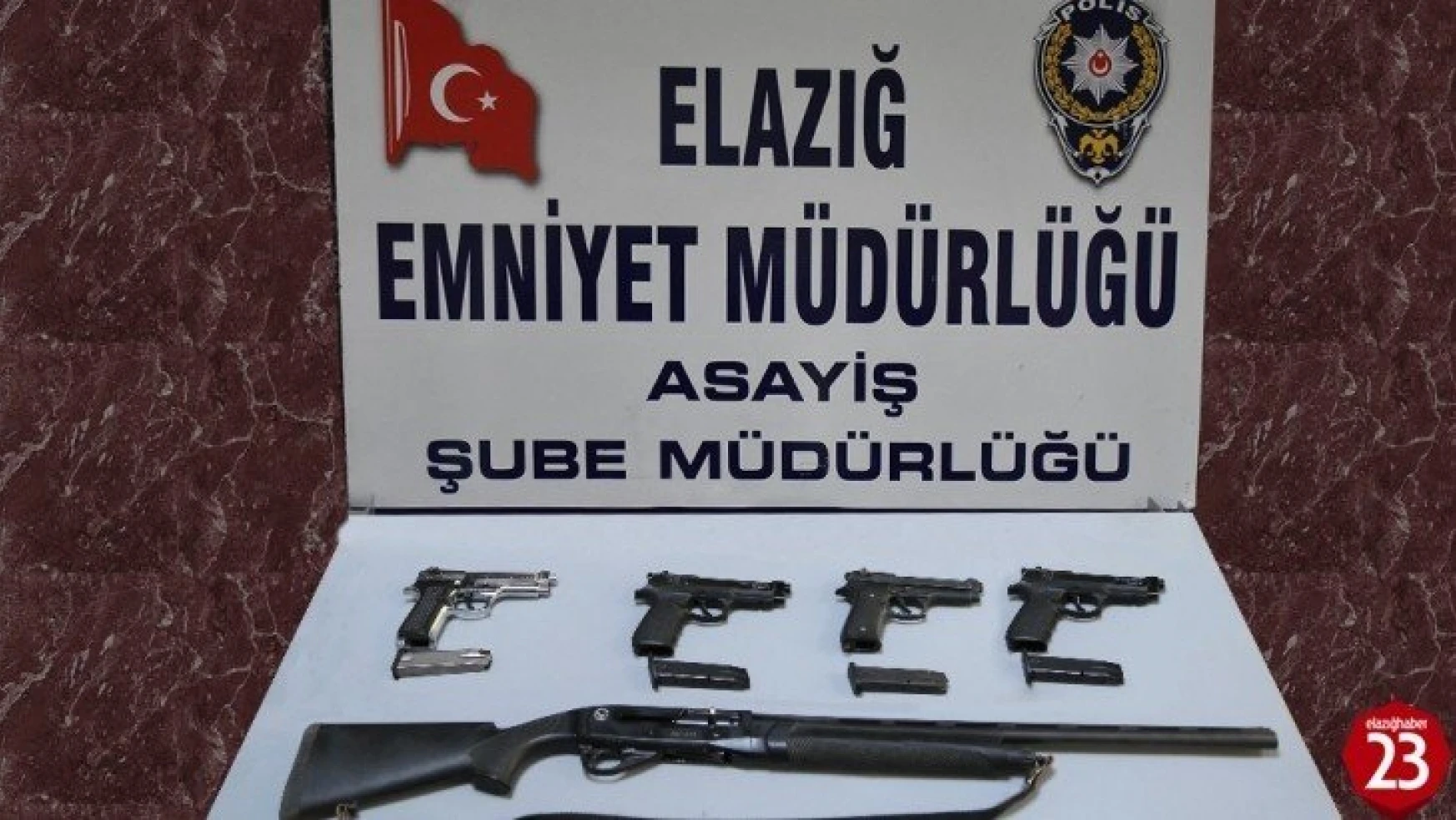 Elazığ'da bir haftada 16 şüpheli tutuklandı