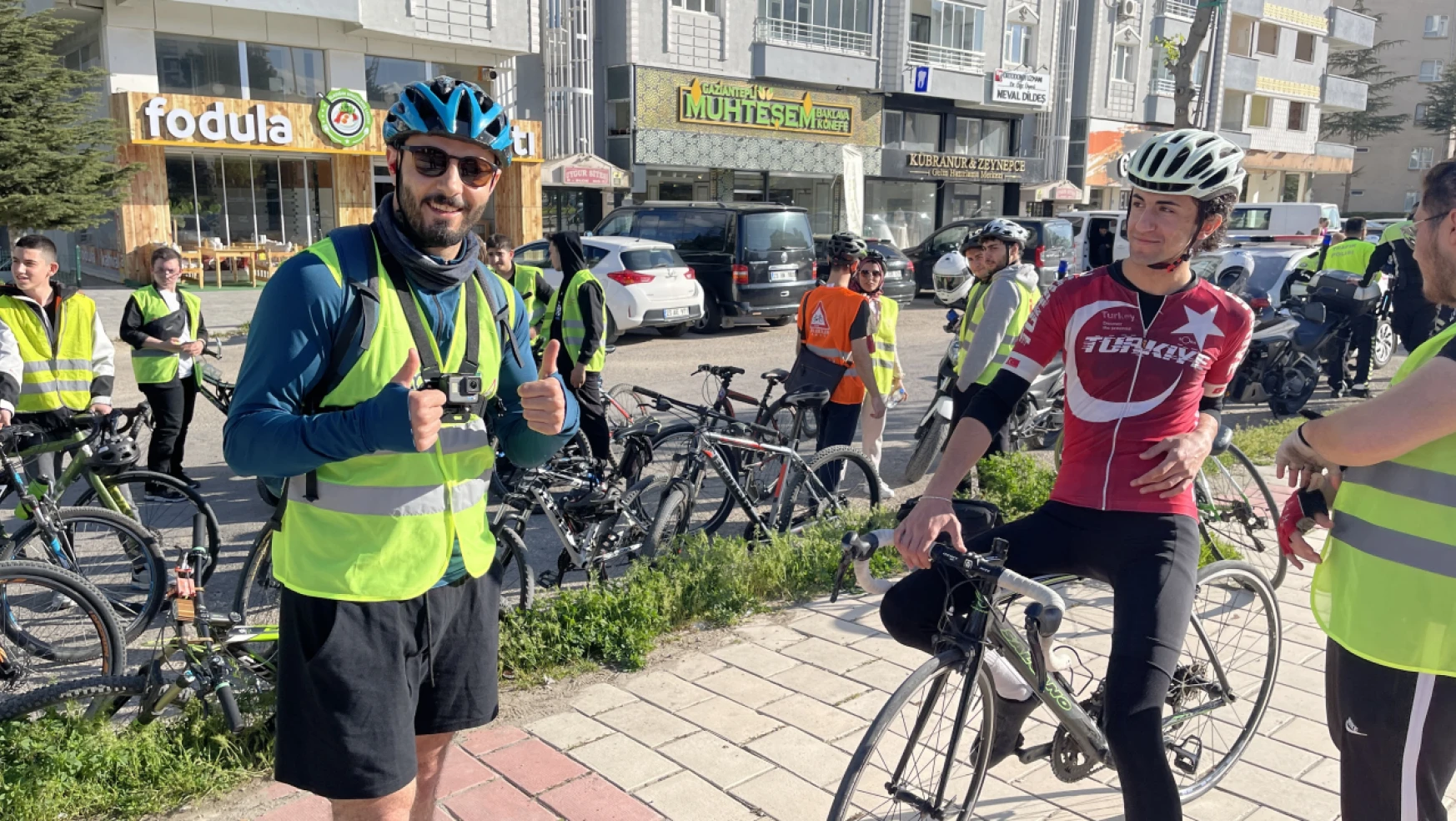 Elazığ'da Bisikletliler Derneği Tarafından Kalp Haftası Bisiklet Turu Düzenlendi