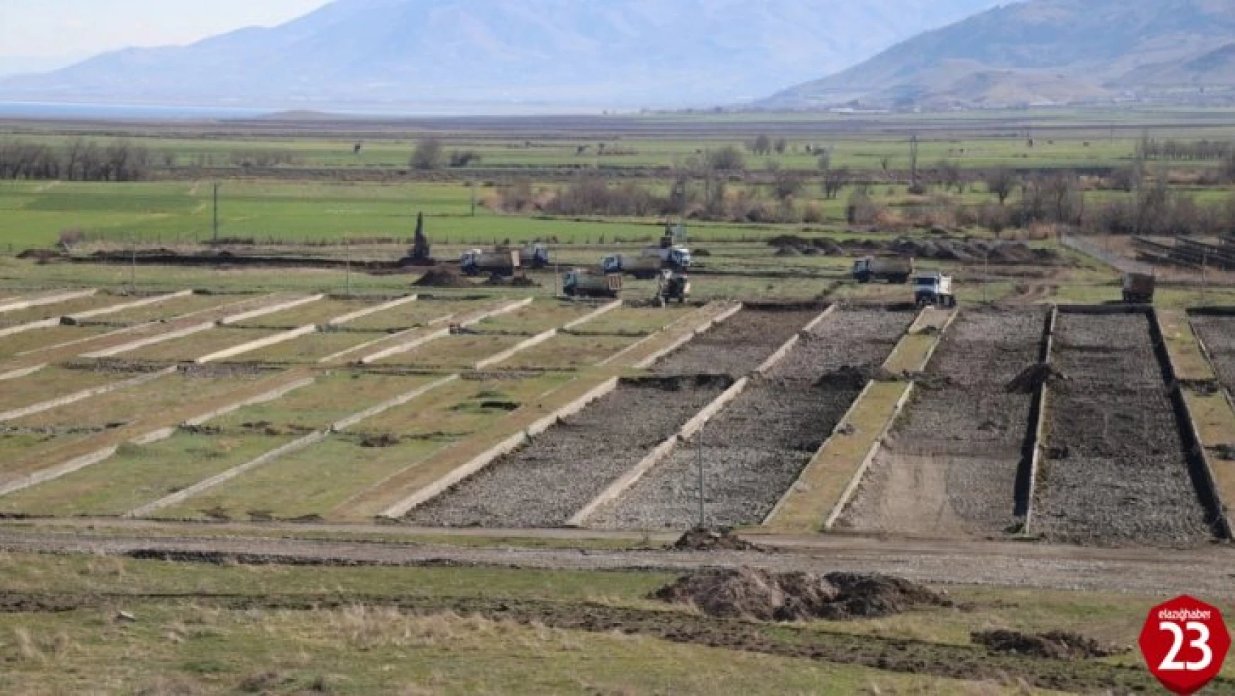 Elazığ'da biyolojik atık su arıtma tesisi için ilk kazma vuruldu