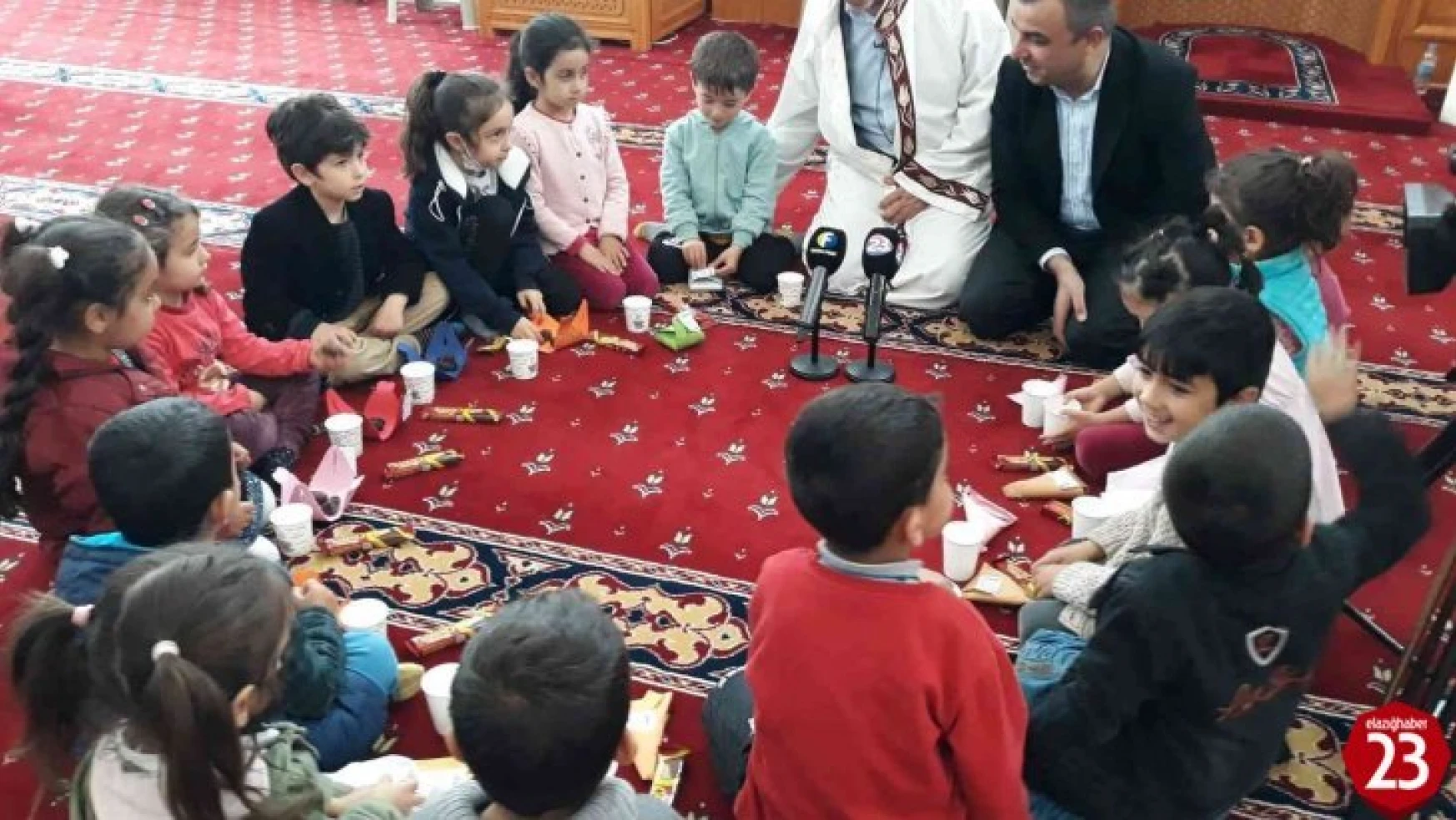 Elazığ'da çocuklara ramazan ayı anlatıldı