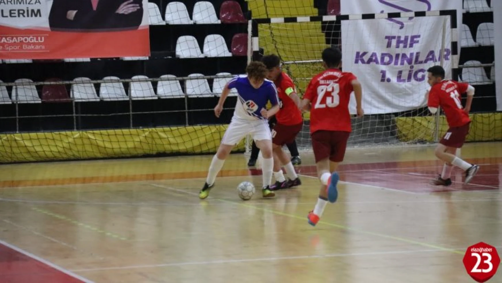 Elazığ'da Futsal İl Şampiyonası başladı