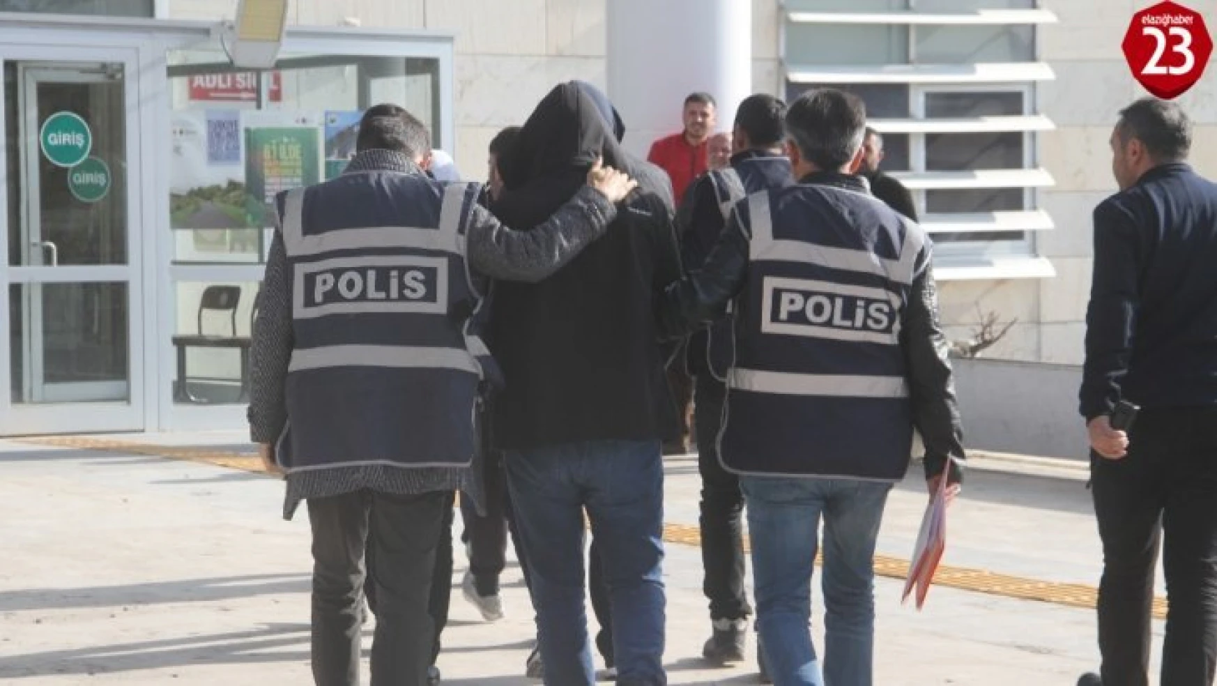 Elazığ'da hırsızlık operasyonu:10 şüpheli adliyeye sevk edildi