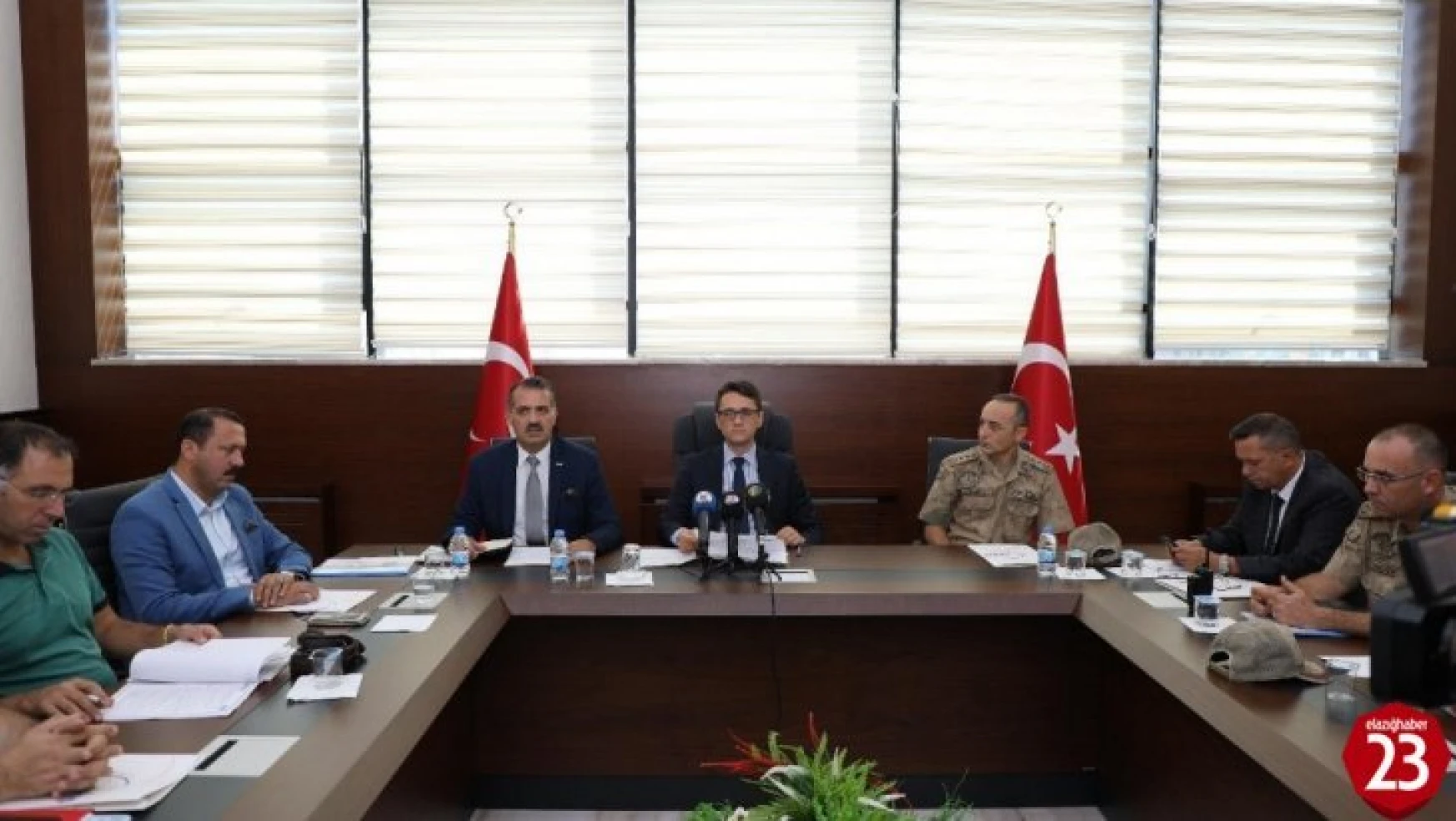 Elazığ'da İl Afet Koordinasyon Toplantısı Gerçekleştirildi