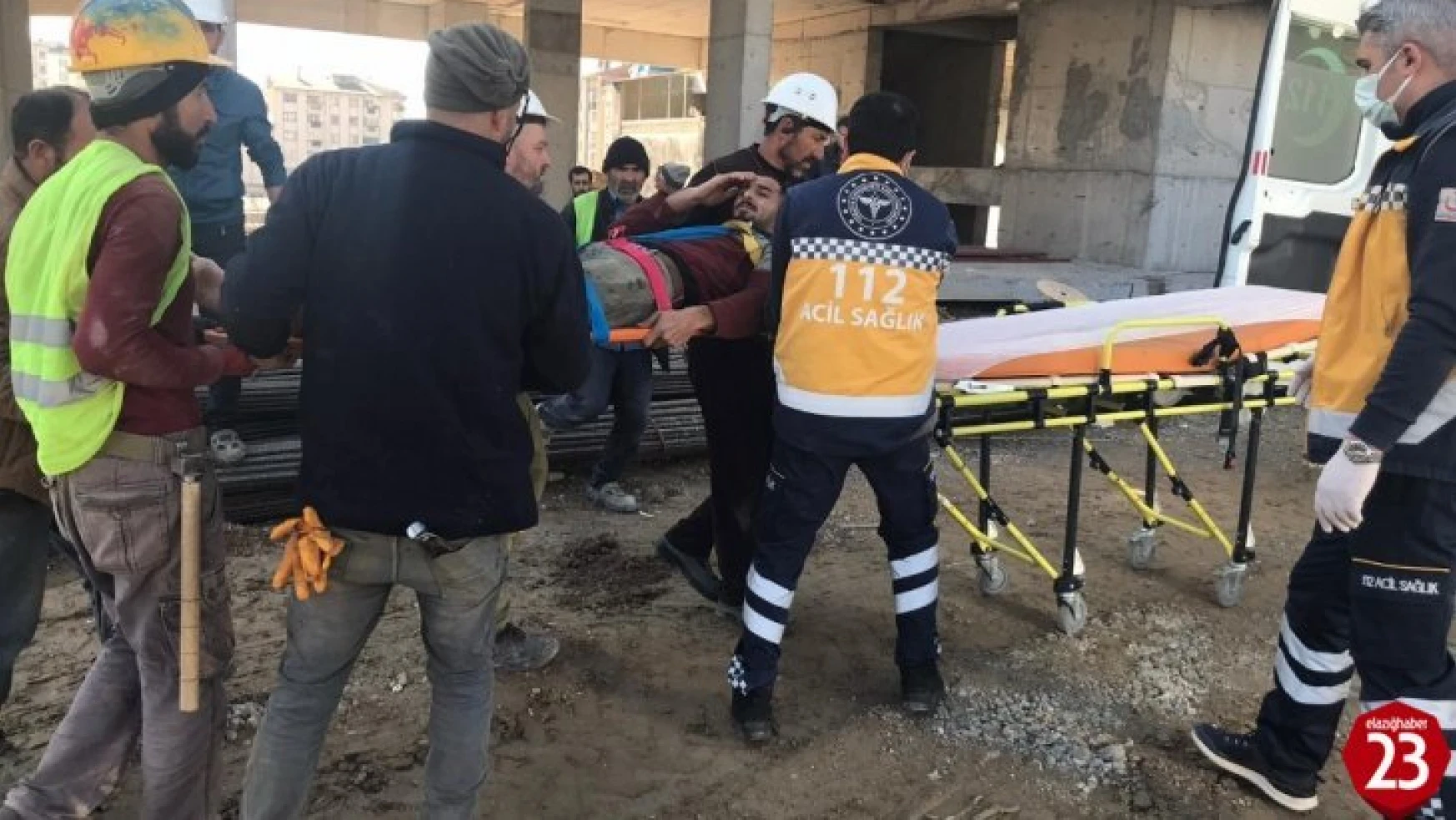 Elazığ'da iş kazası: 1 yaralı