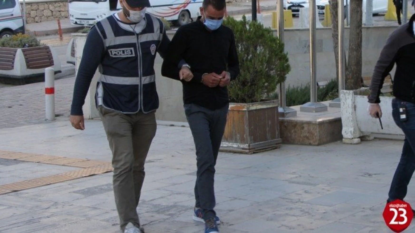 Elazığ'da işçilerin para ve telefonlarını çalan şüpheli tutuklandı