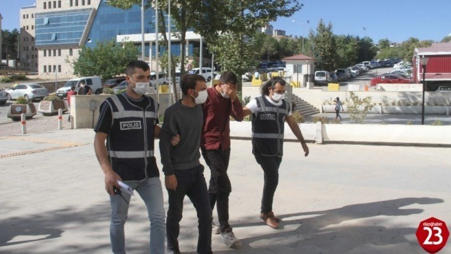 Elazığ'da kombi çalan 2 şüpheli tutuklandı