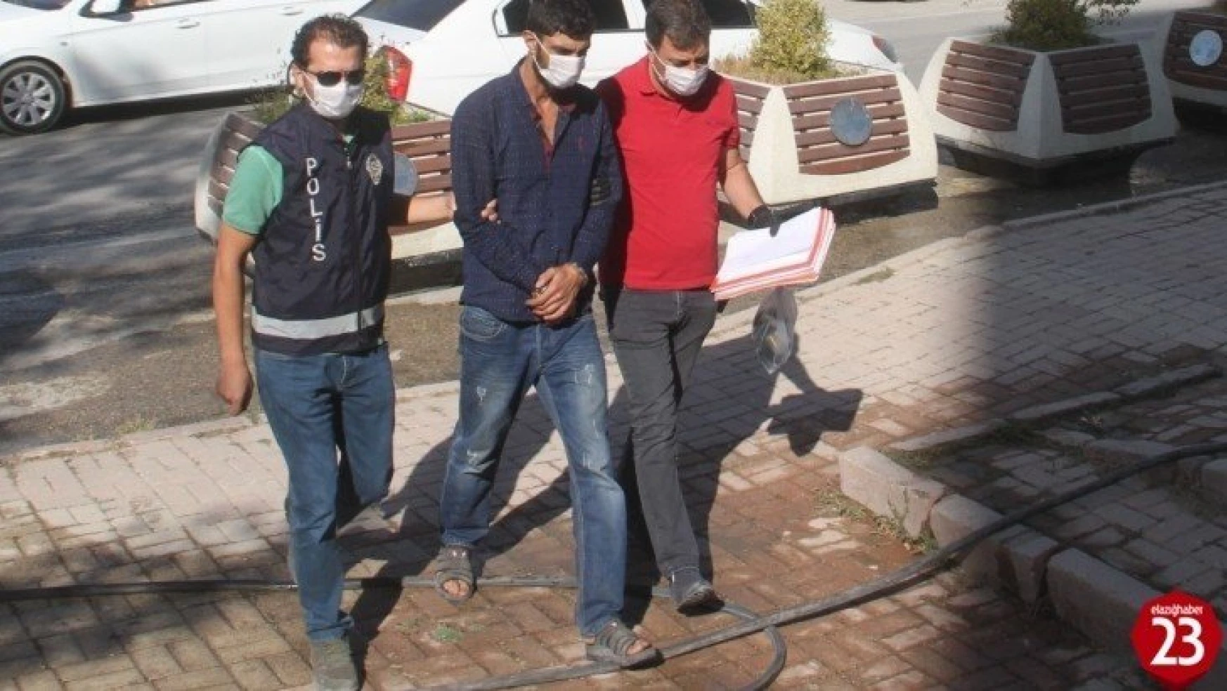 Elazığ'da kombi hırsızlığı yapan şüpheli tutuklandı