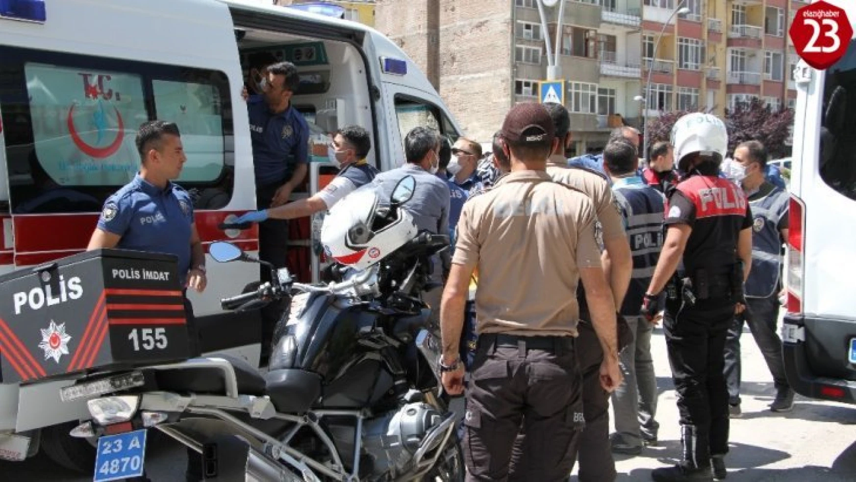 Elazığ'da maske tartışmasında, minibüs şoförü bıçaklandı