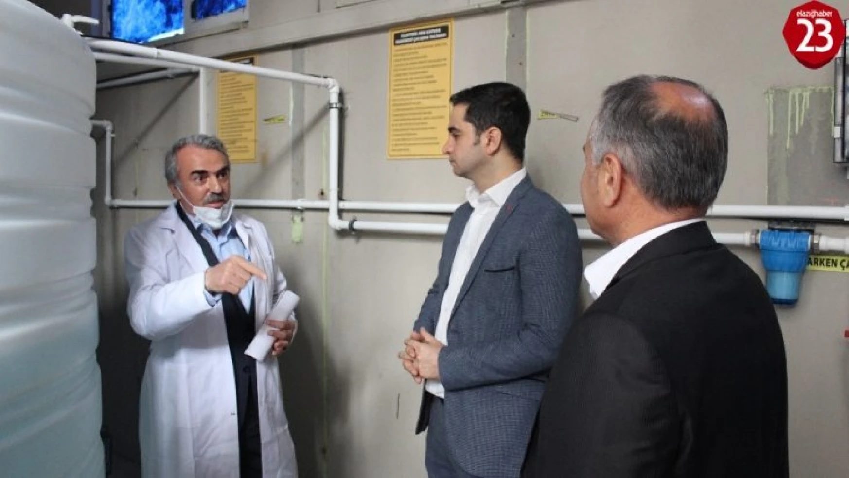 Elazığ'da öğretmen ve öğrenciler Korona virüse karşı üretime geçti