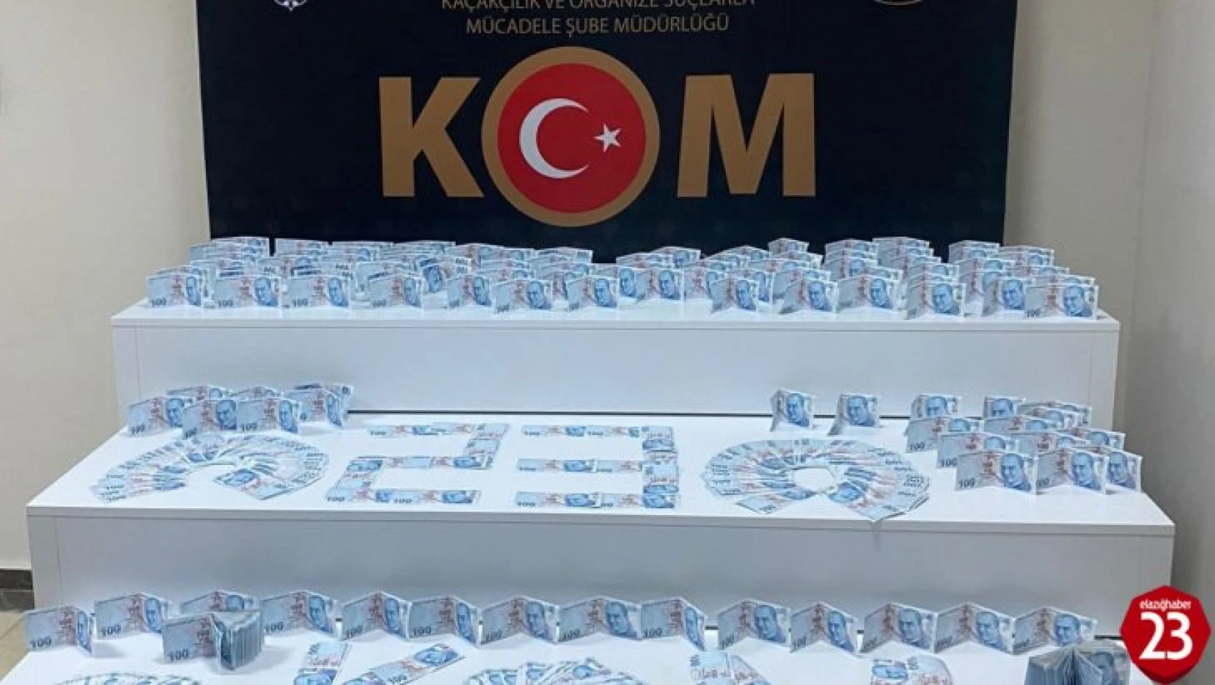 Elazığ'da piyasaya sahte para sürmeye hazırlanan 3 kişi yakalandı