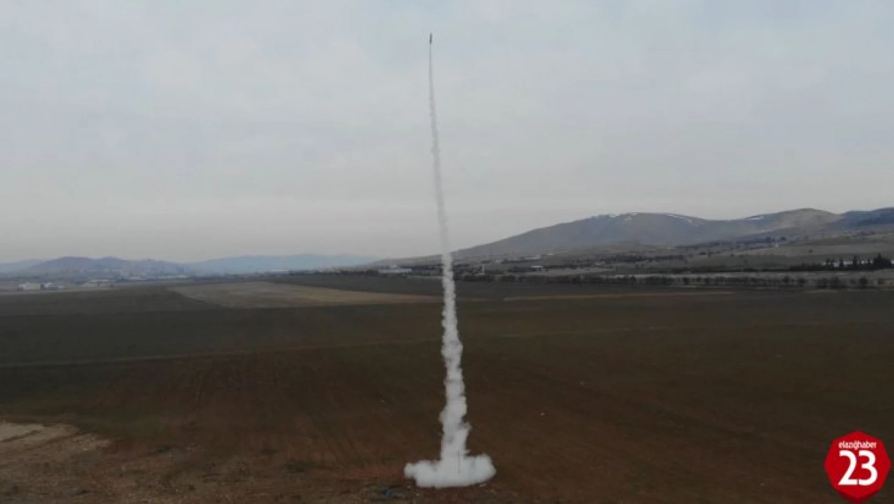 Elazığ'da roket üretildi, test uçuşları başlatıldı