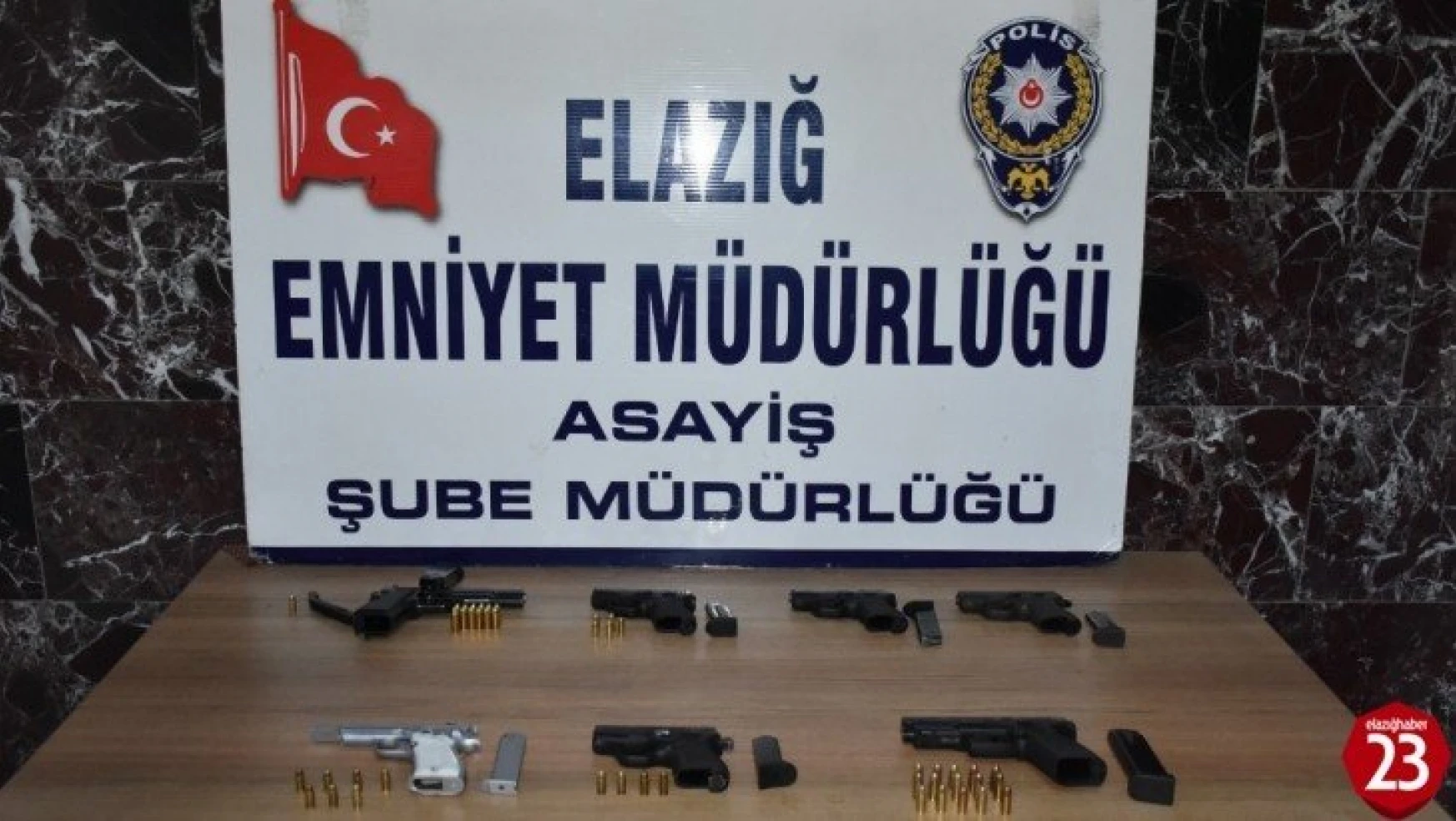 Elazığ'da şok uygulamalarla yakalanan 20 şüpheli tutuklandı