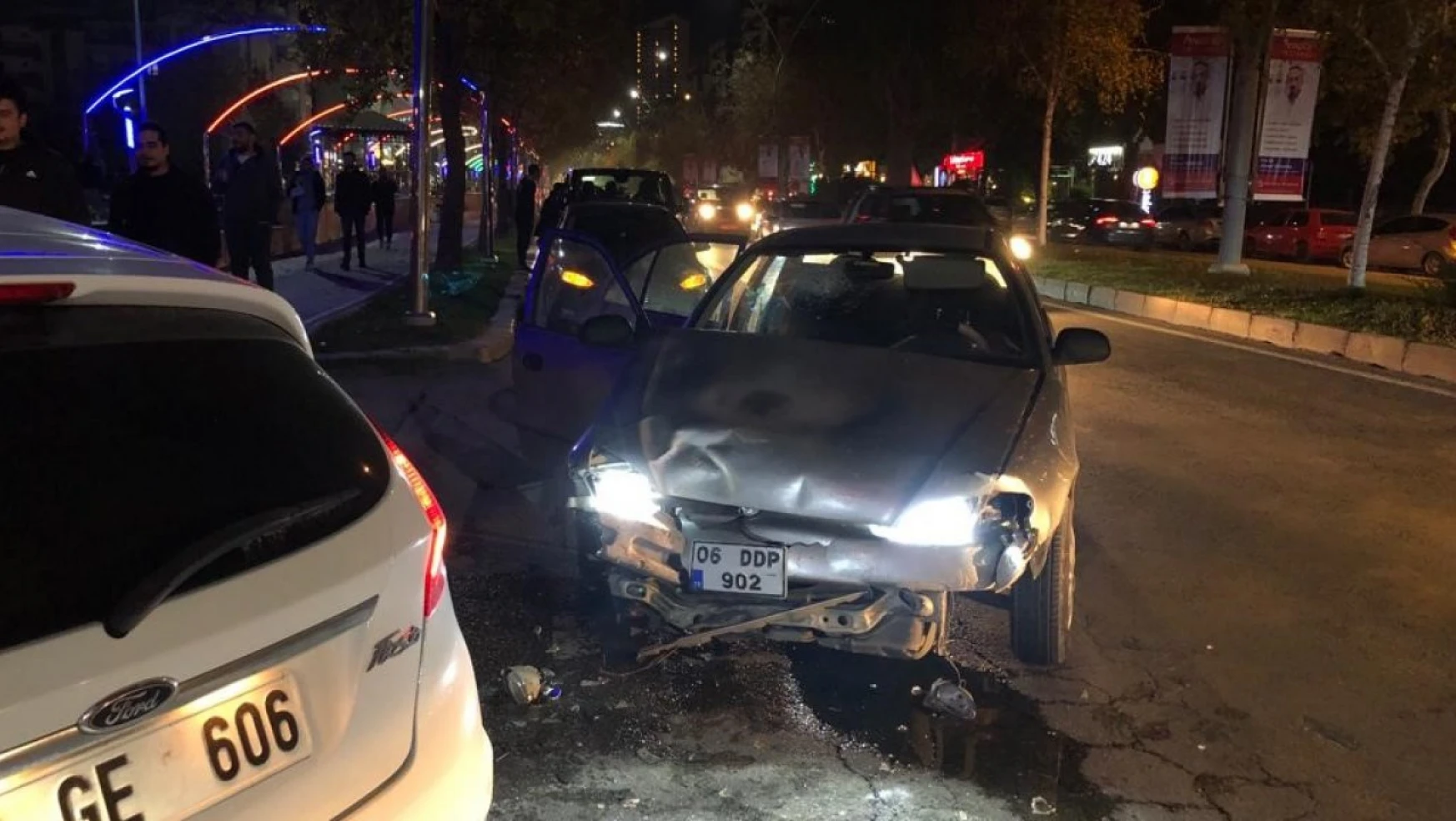 Elazığ'da Trafik Kazası, 1 Yaralı