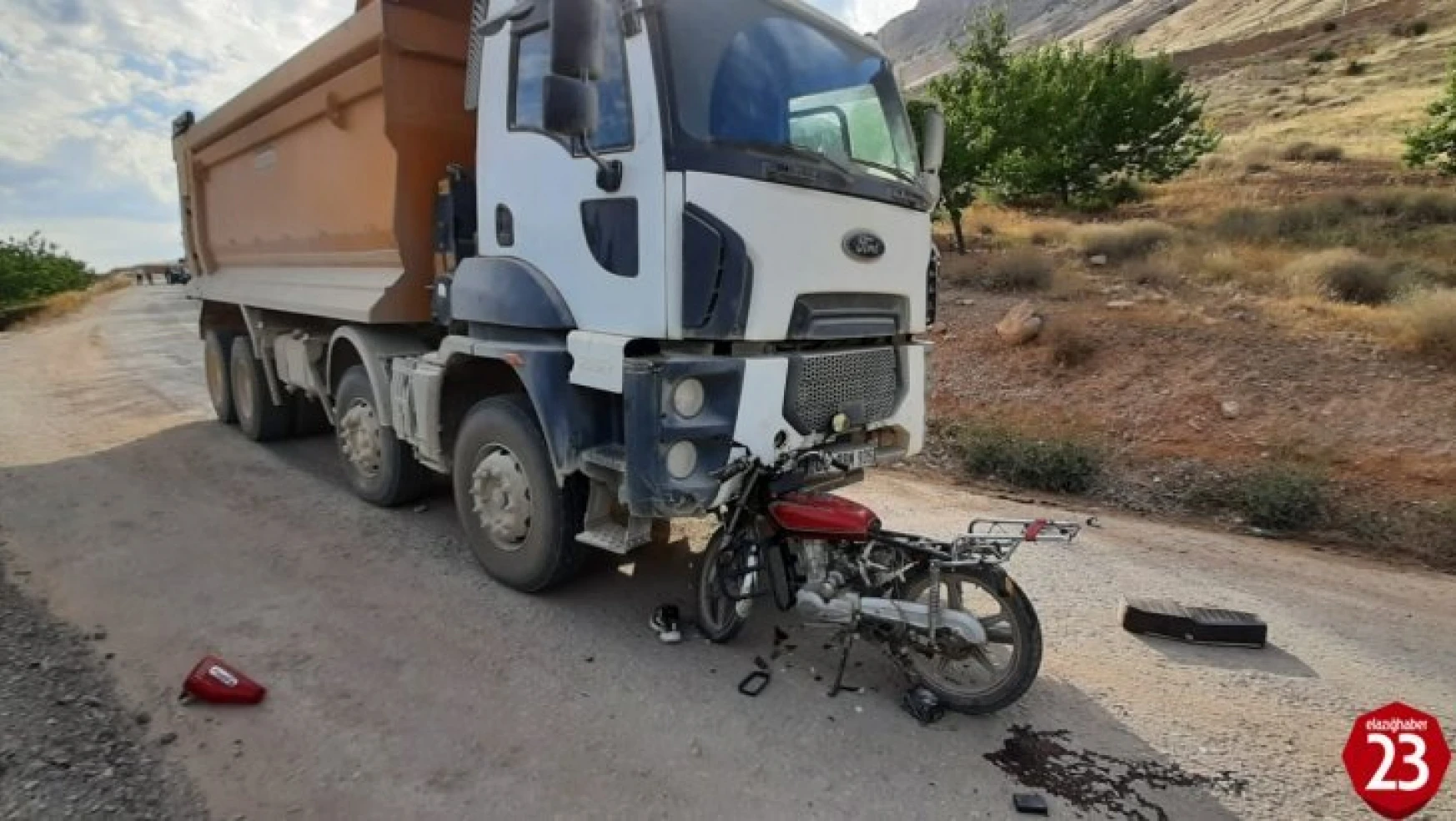 Baskil'de Trafik Kazası, 1 Kişi Hayatını Kaybetti