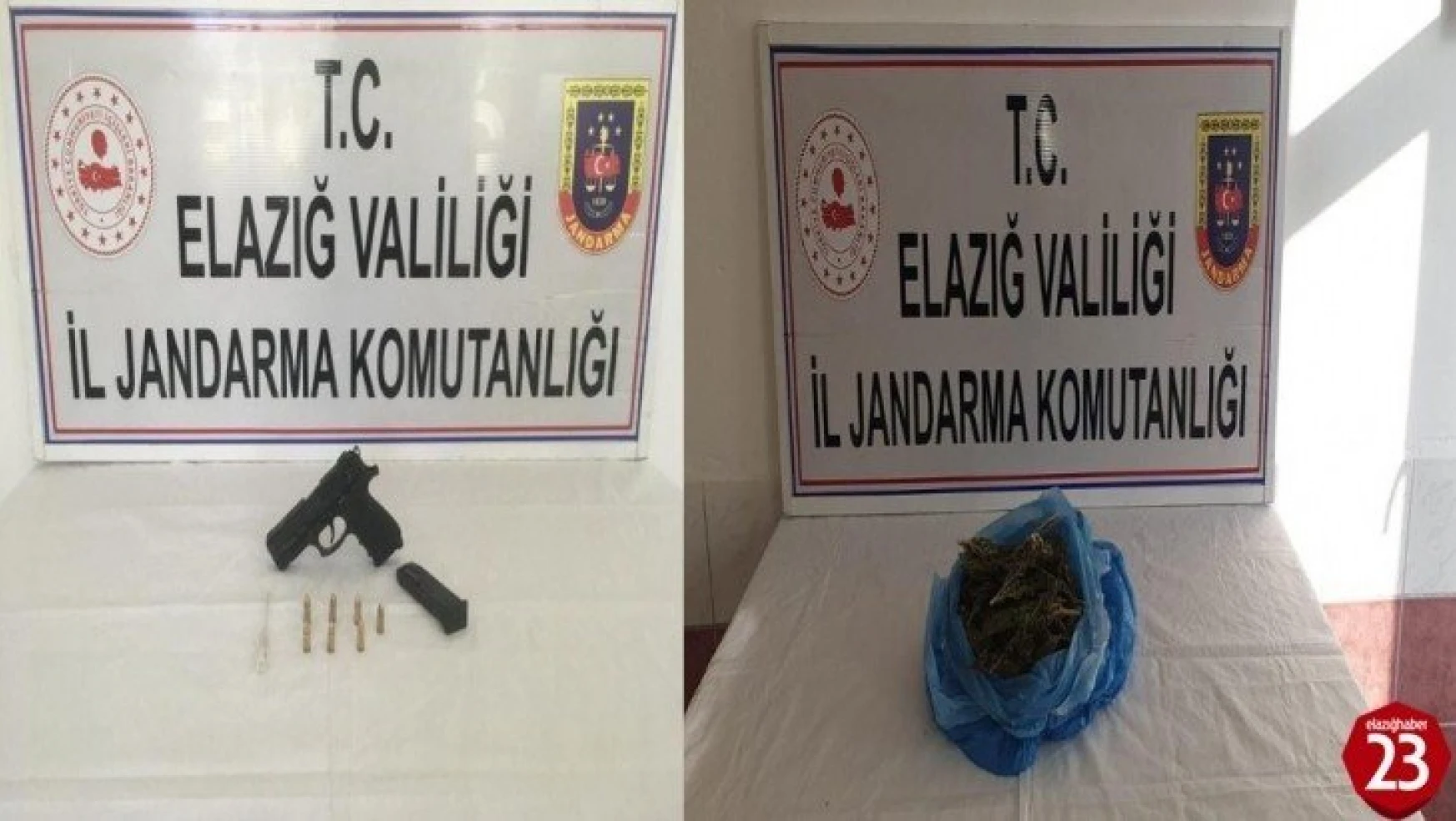 Elazığ'da uyuşturucu operasyonu:4 gözaltı