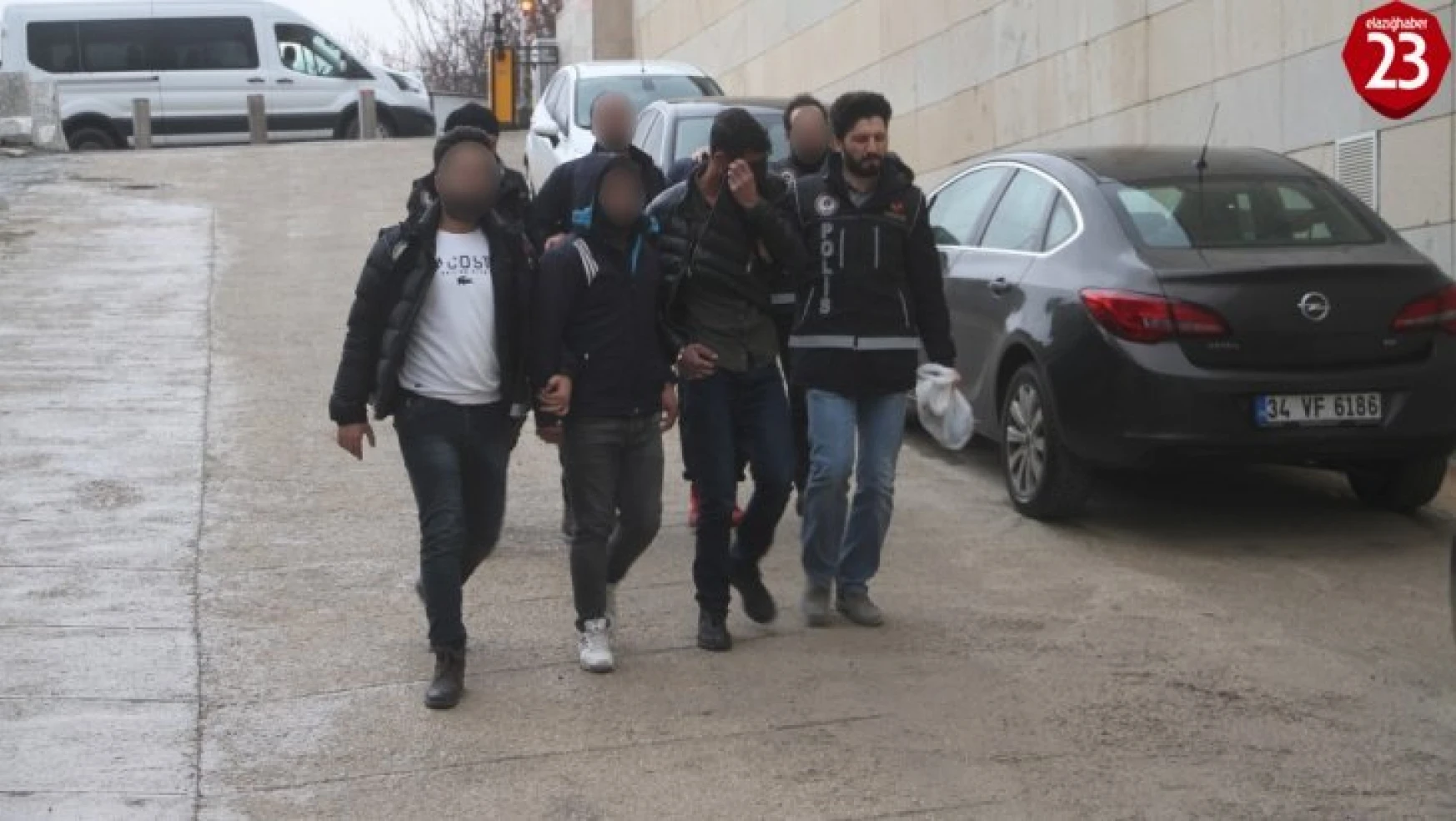 Elazığ'da uyuşturucu operasyonu: 6 şüpheli adliyeye sevk edildi