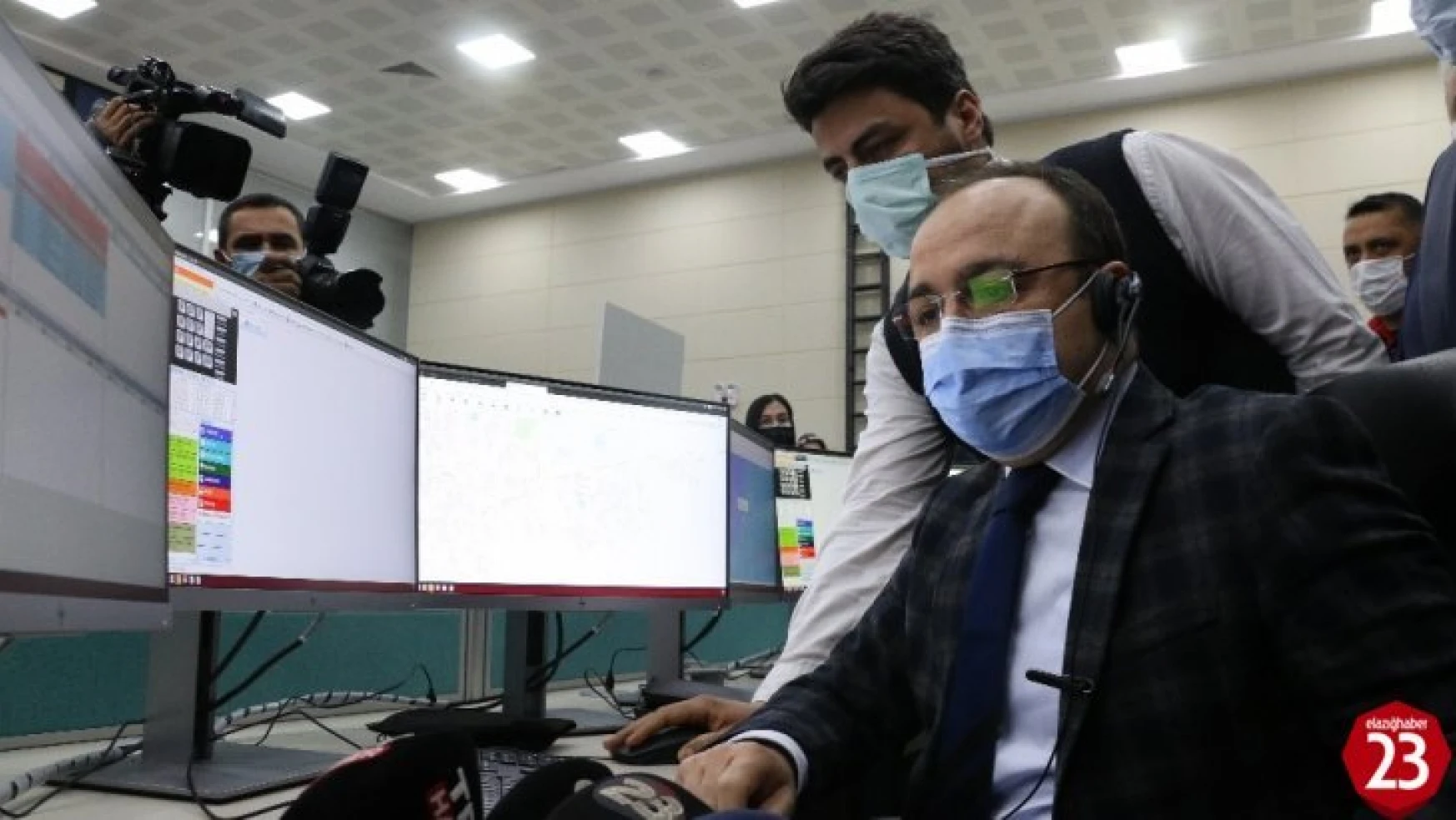 Elazığ'da yeni nesil '112 Acil Çağrı Merkezi' hizmete girdi