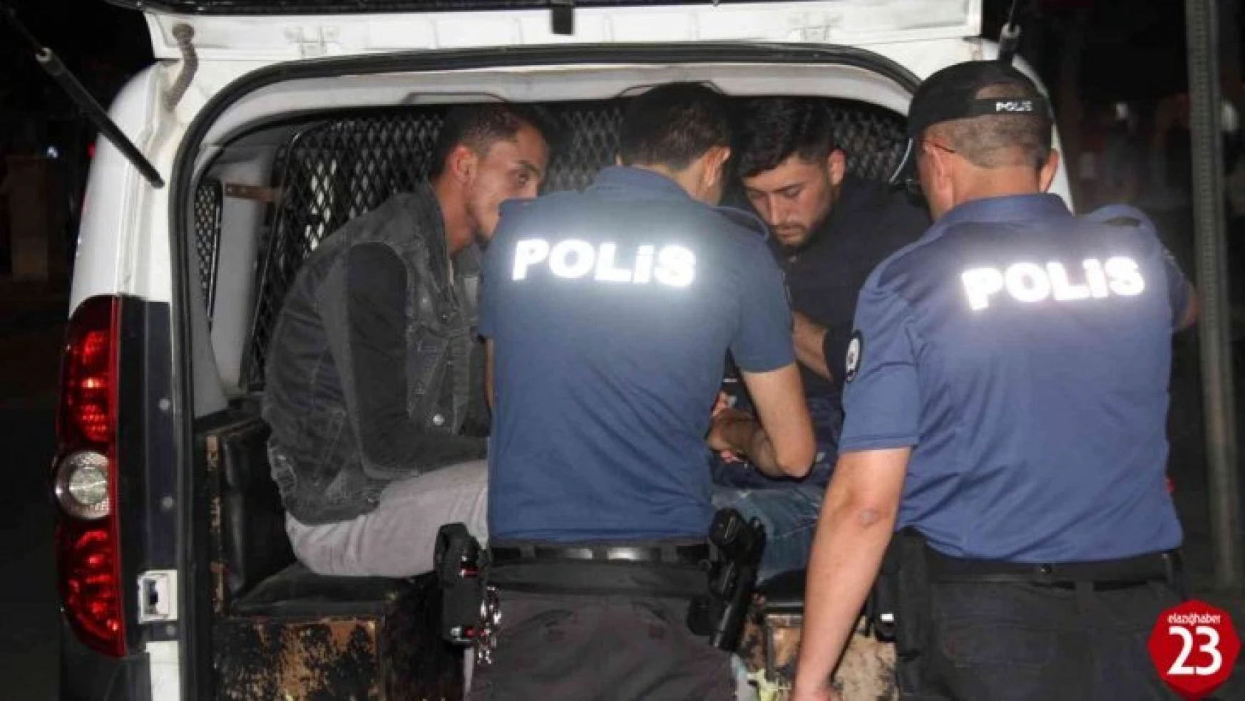 Elazığ'daki Asayiş Uygulamalarında 3 Düzensiz Göçmen Yakalandı