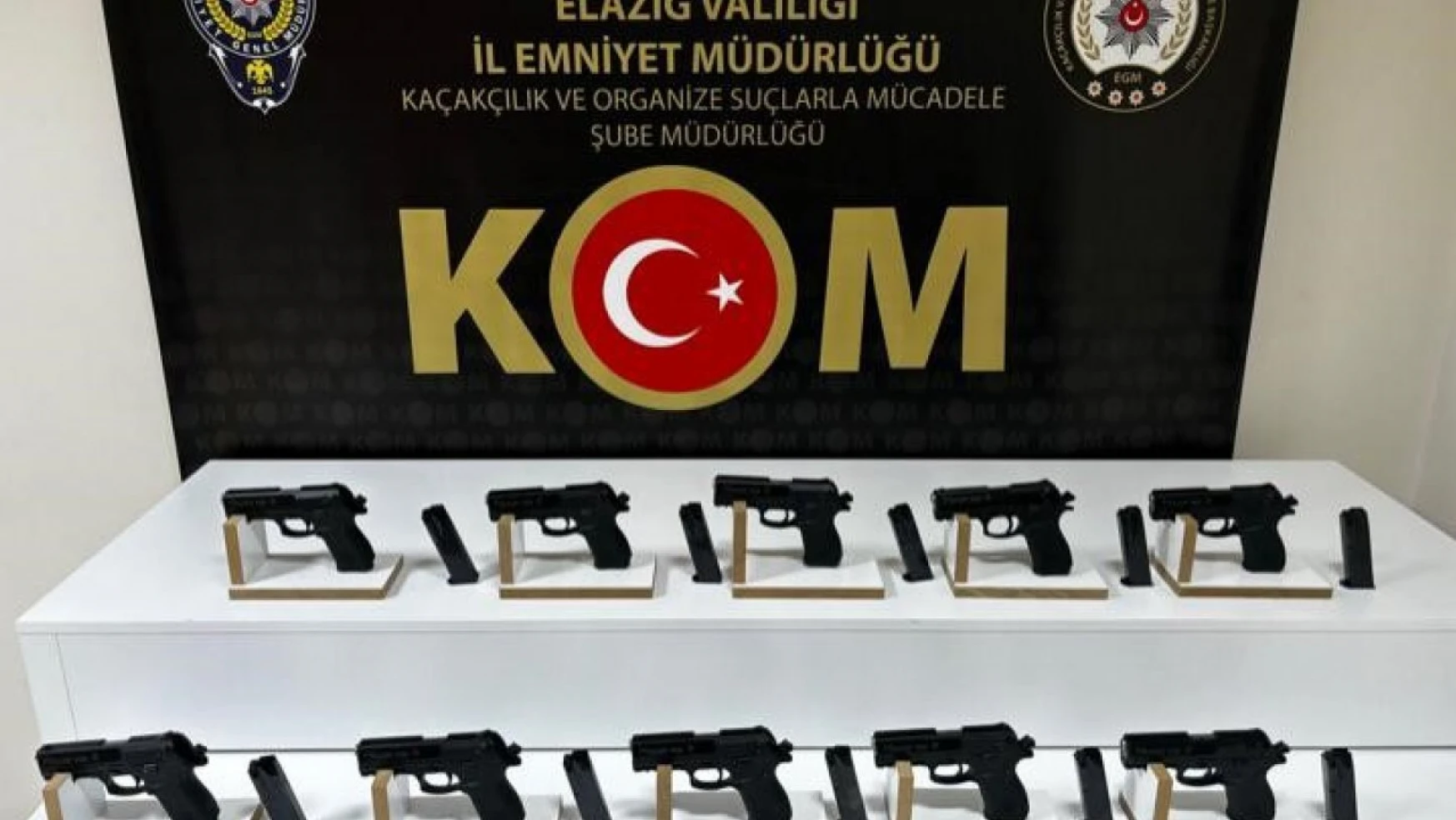 Elazığ'daki silah ticareti operasyonunda 1 tutuklama