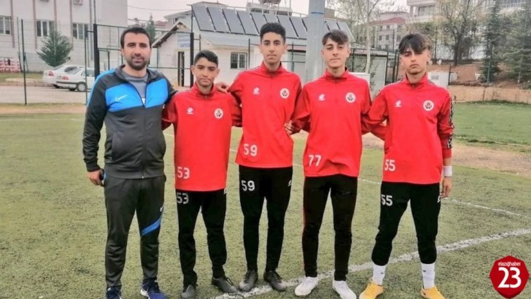 Elazığ'dan genç milli takım seçmelerine 7 futbolcu