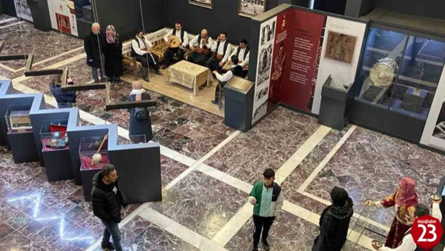 Elazığ Harput Musiki Müzesine vatandaşlardan yoğun ilgi