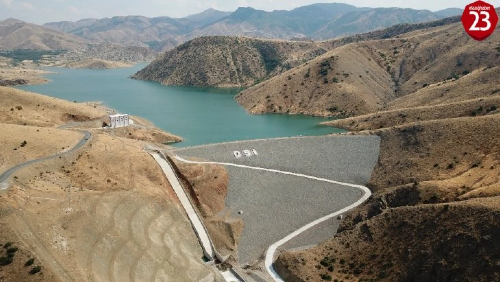 Elazığ'ın içme suyu projesinde ana isale hattında son 700 metre