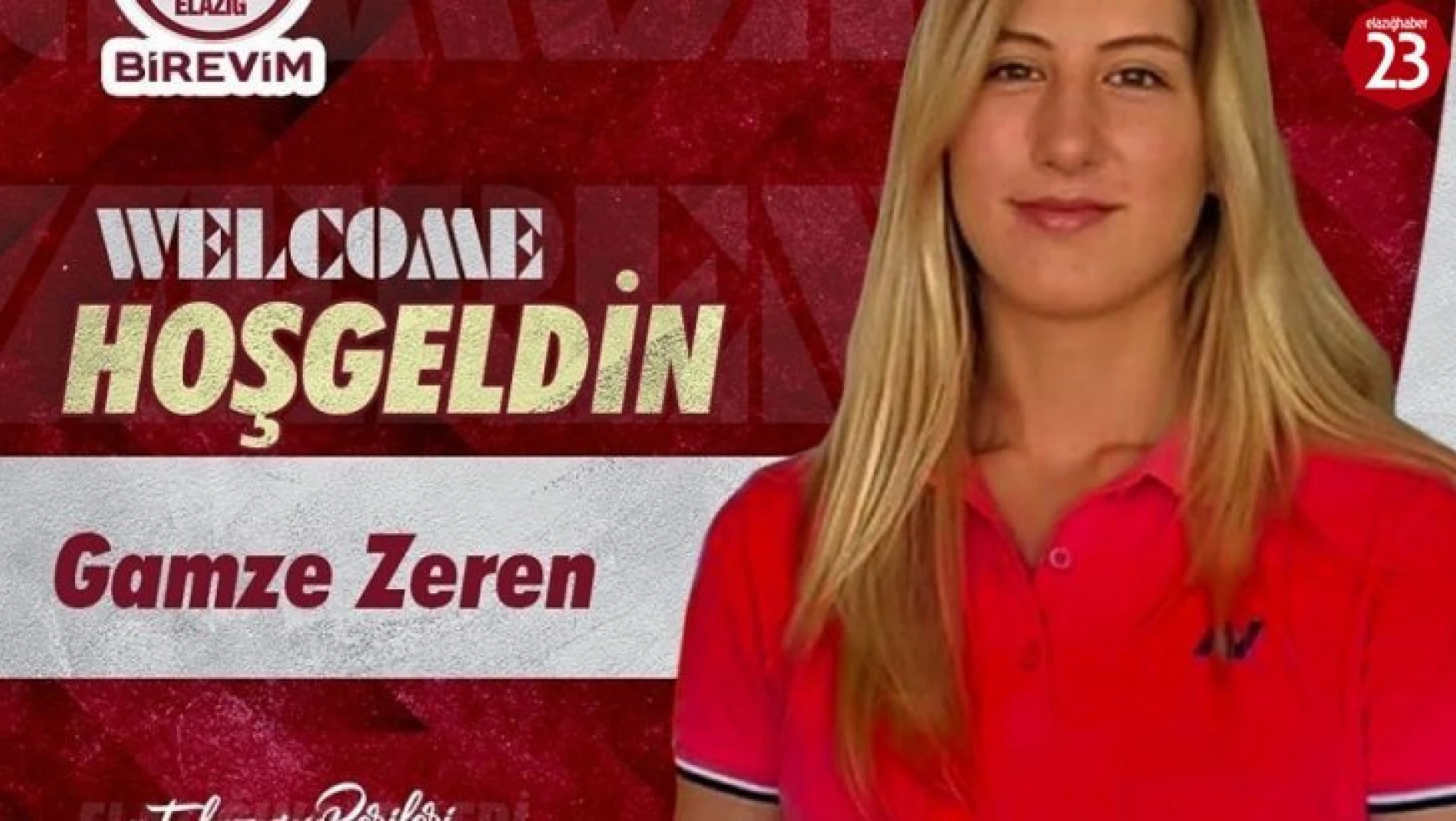 Elazığ'ın süper lig ekibi,  Gamze Zeren'i transfer etti