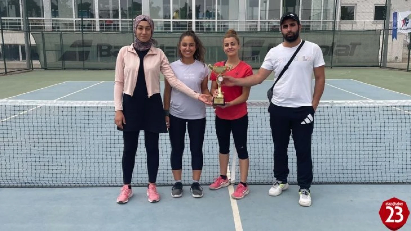Elazığ'ın Tenis Takımı Türkiye Şampiyonası'nda