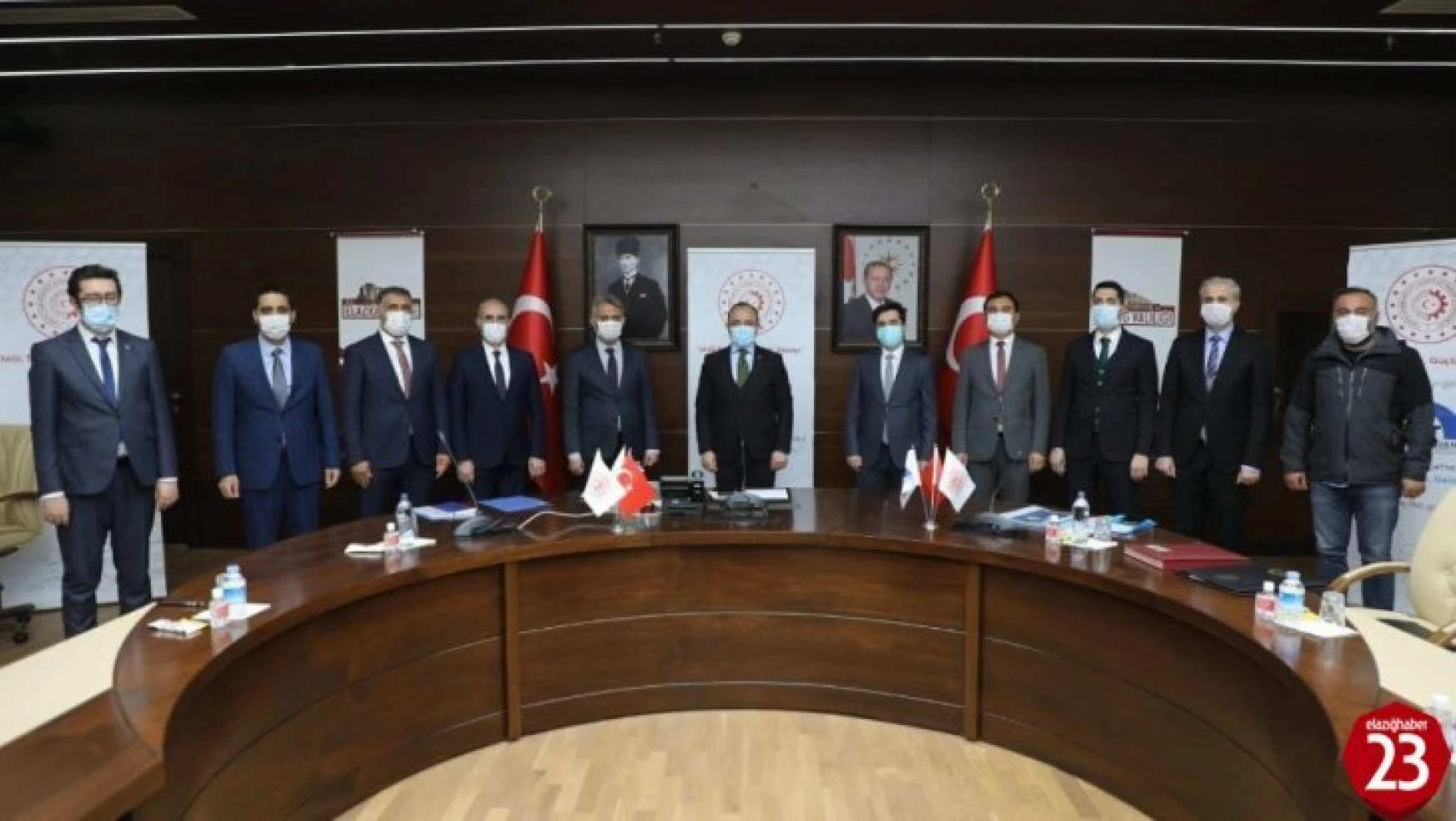 Elazığ'ın turizm potansiyeline destek, 3 projenin imzaları atıldı