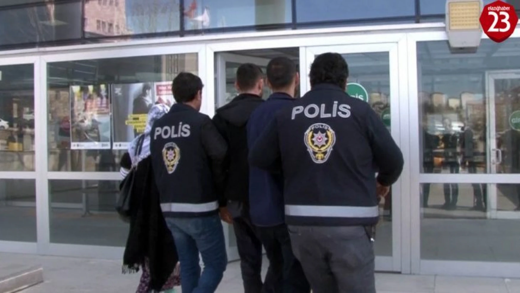 Elazığ polisinden şok uygulamalar: 23 şüpheli tutuklandı
