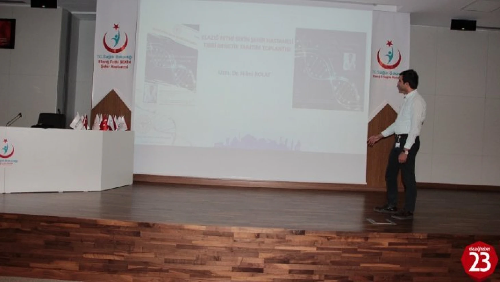 Elazığ Şehir Hastanesinde Tıbbi Genetik Tanıtım Toplantısı Düzenlendi