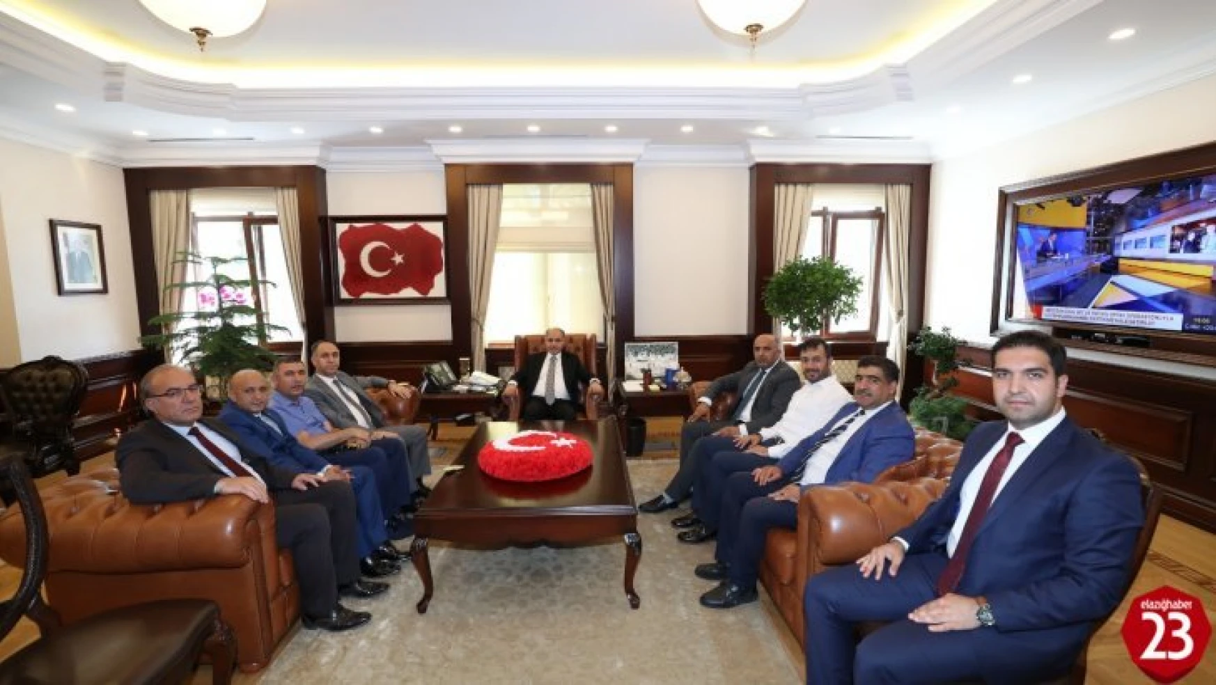 Elazığ Sivil Toplum Kuruluşları Başkanları Ankara'da Önemli Ziyaretler Gerçekleştirdi