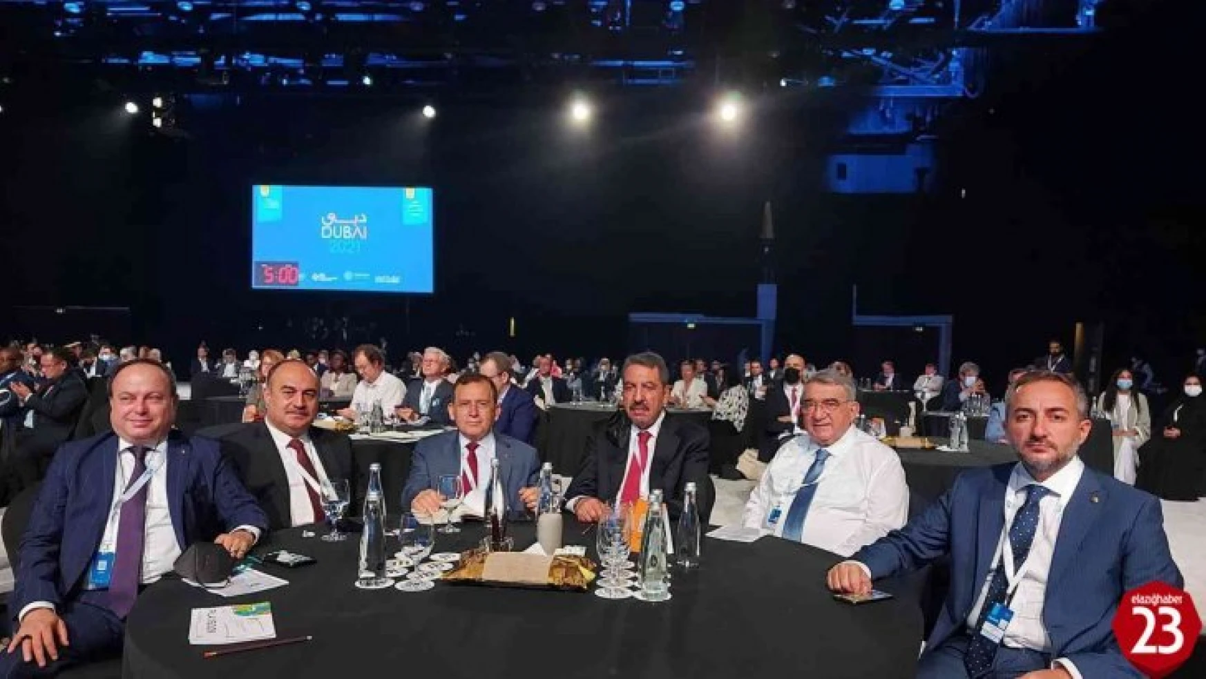 Elazığ TSO Başkanı Arslan, 33 ülkenin katıldığı 12. Dünya Odalar Kongresinde