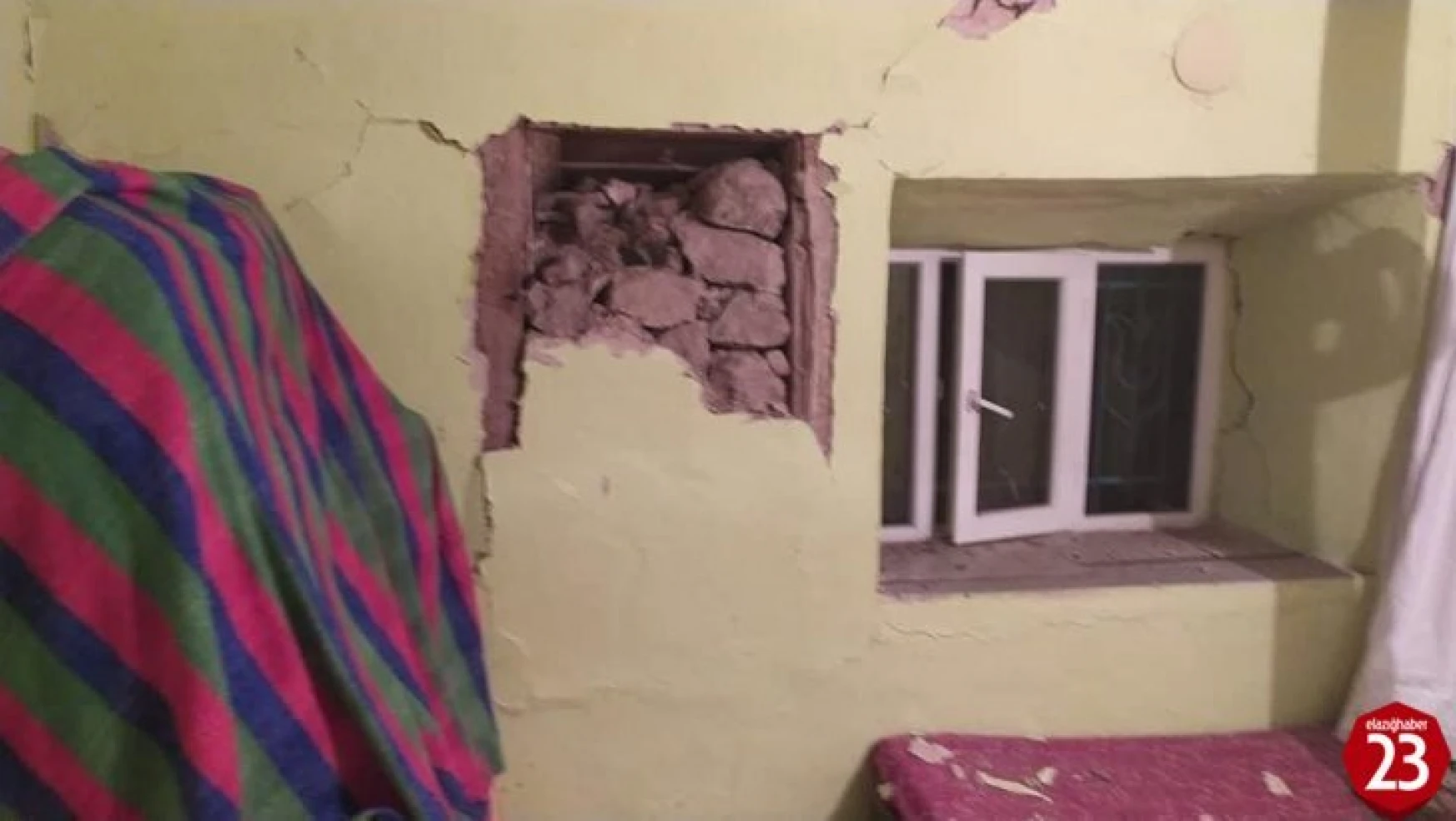 Elazığ'da Depremde 5 Köyde Hasar Meydana Geldi