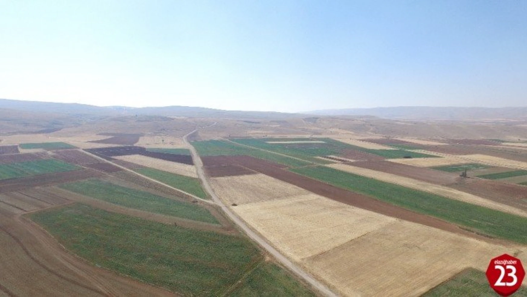 Elazığ ve Malatya'da bu yıl 87 bin 543 hektar alanda toplulaştırma yapıldı
