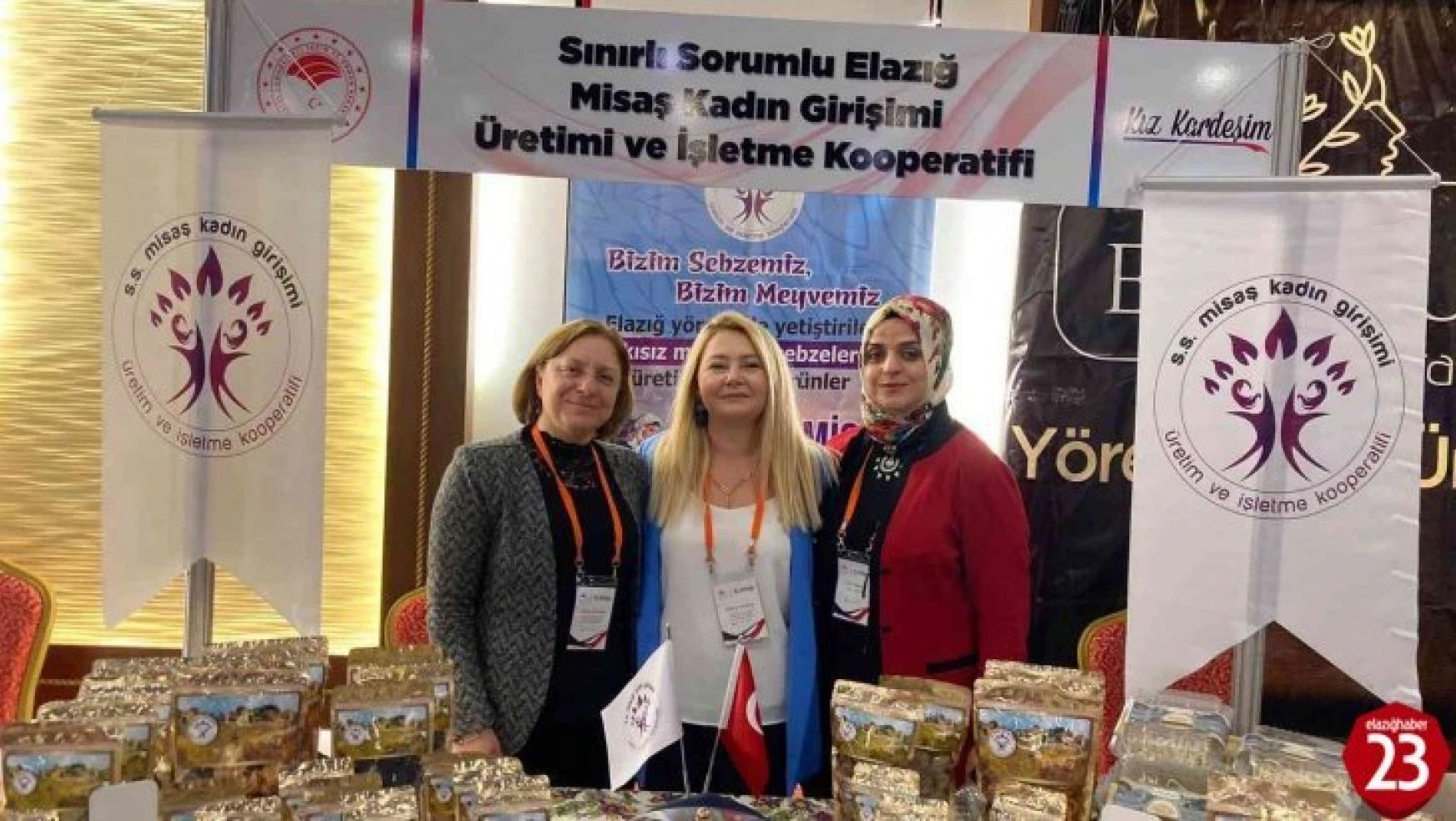 Elazığ yöresel ürünlerine İzmir Fuarında büyük ilgi