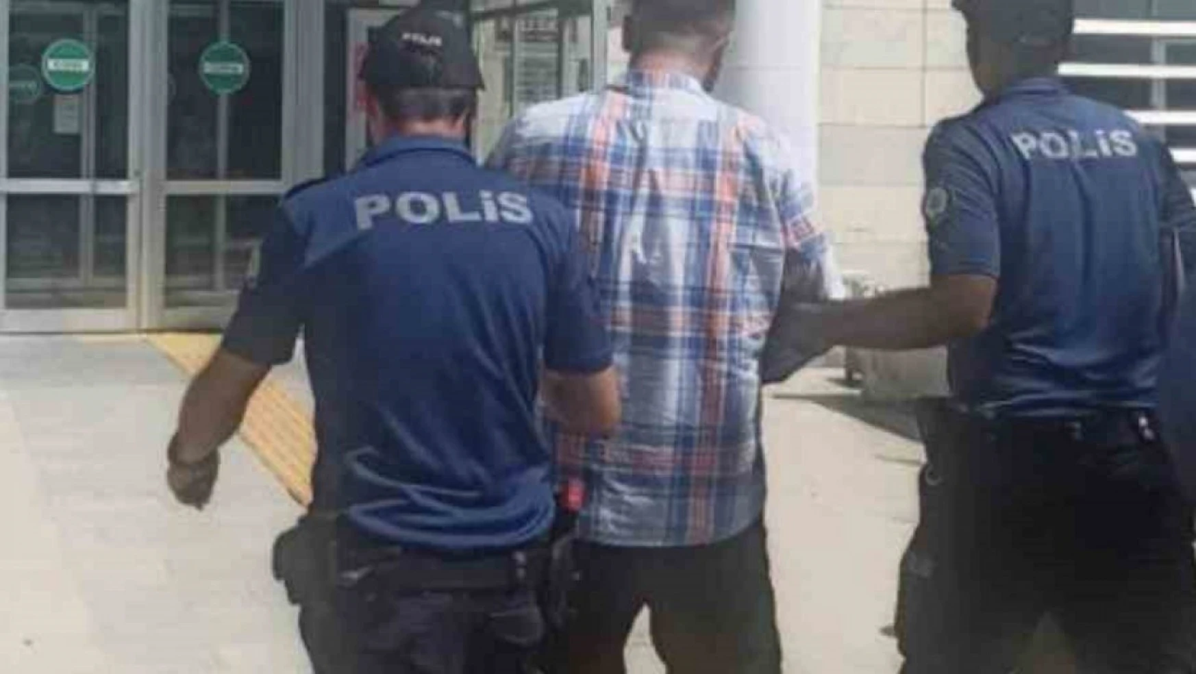 Elazığda 16 adet suç kaydı bulunan şüpheli tutuklandı